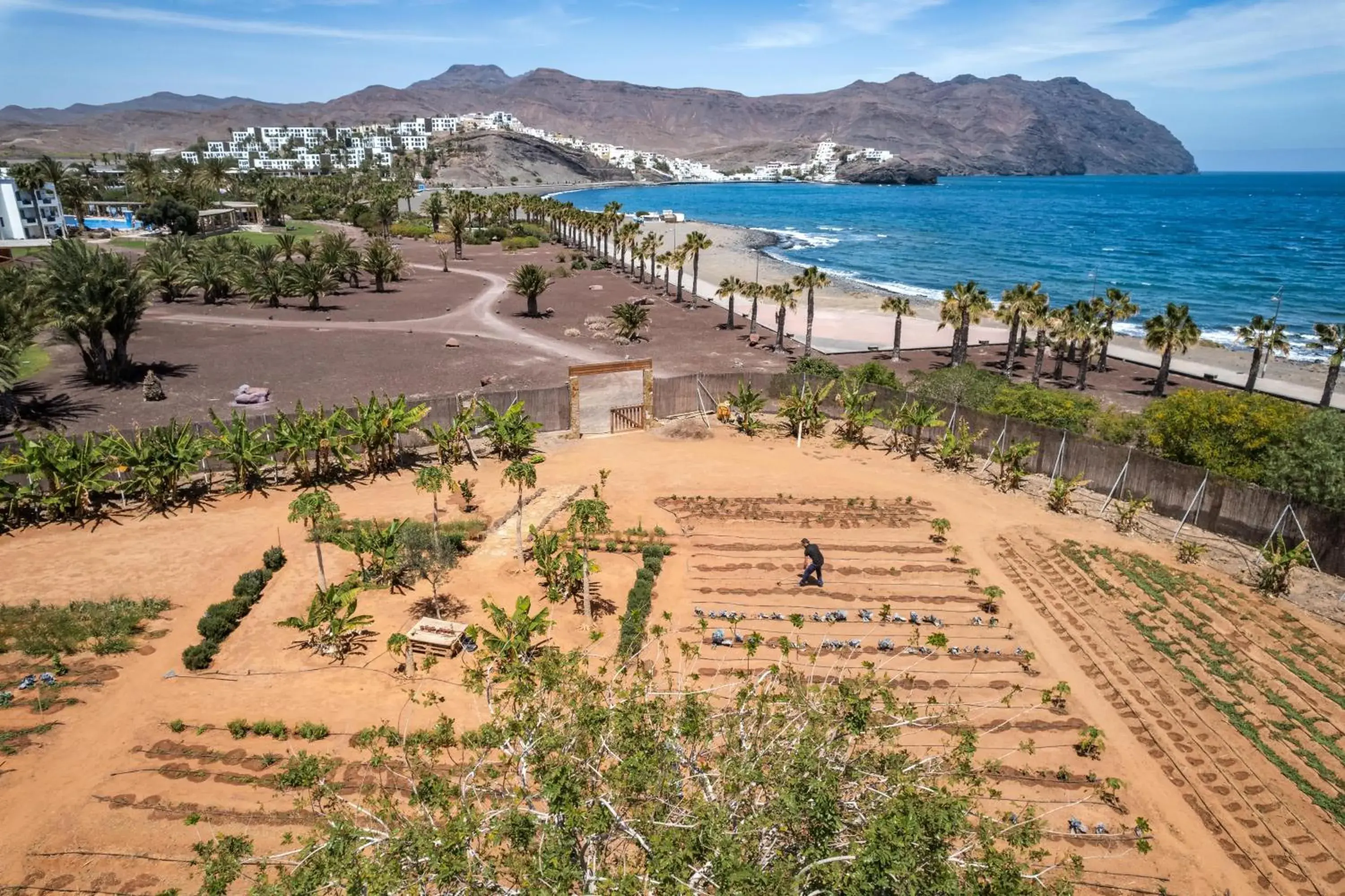 Bird's eye view in Playitas Villas - Sports Resort Bird's eye view in Playitas Villas - Sports Resort