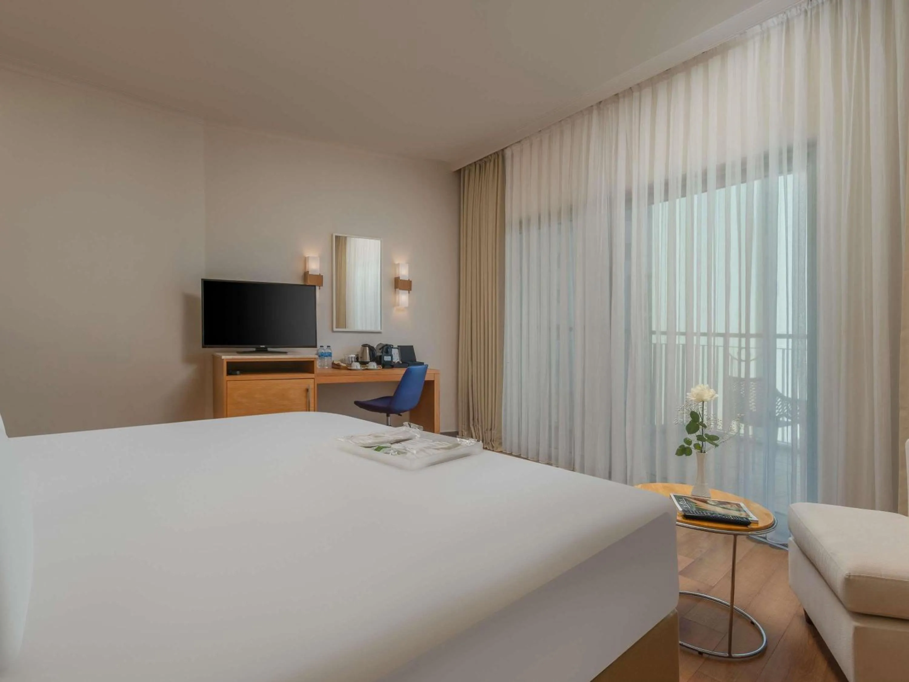 Bedroom, Bed in Rixos Park Belek - The Land Of Legends Access