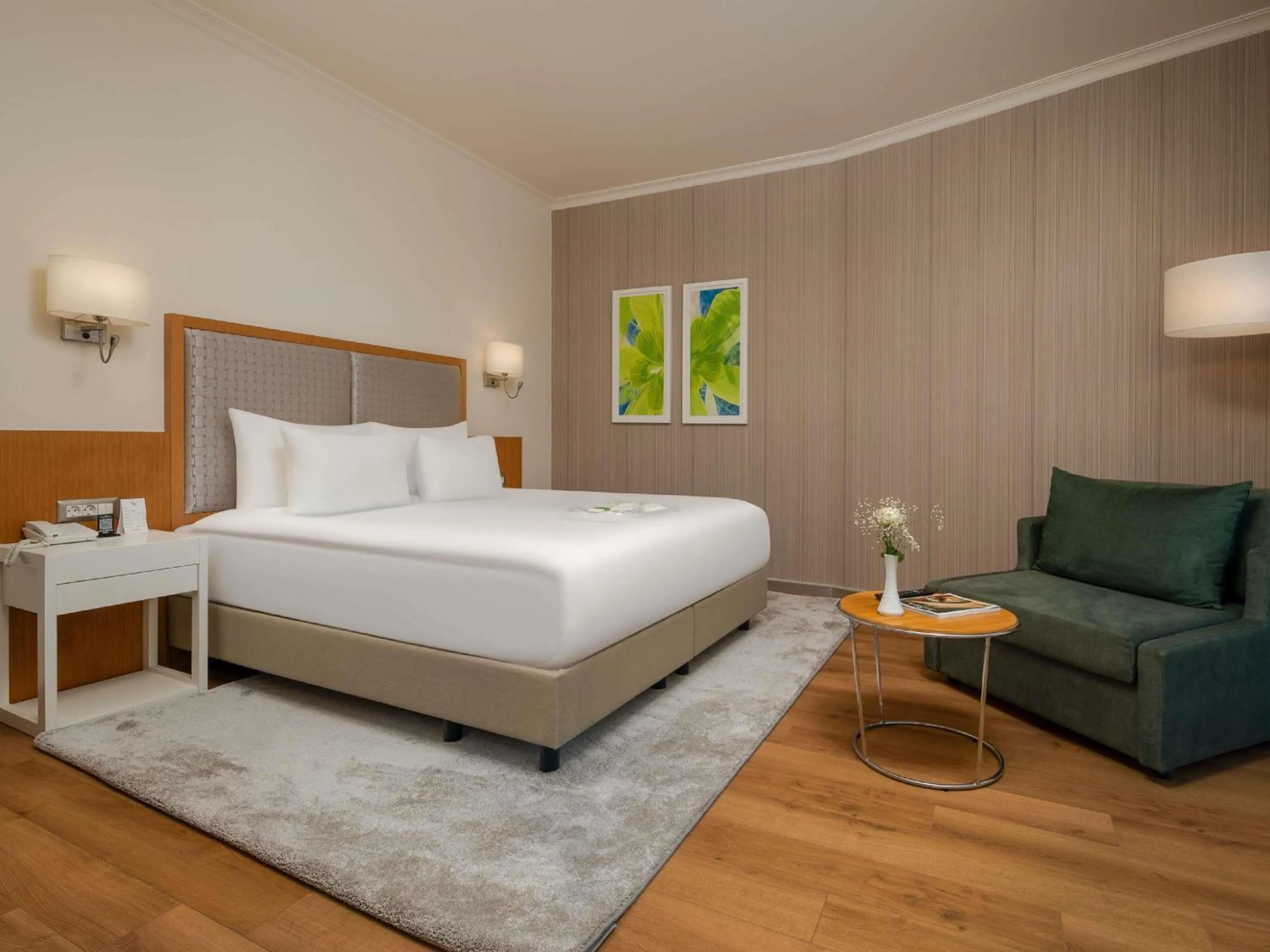 Bedroom, Bed in Rixos Park Belek - The Land Of Legends Access