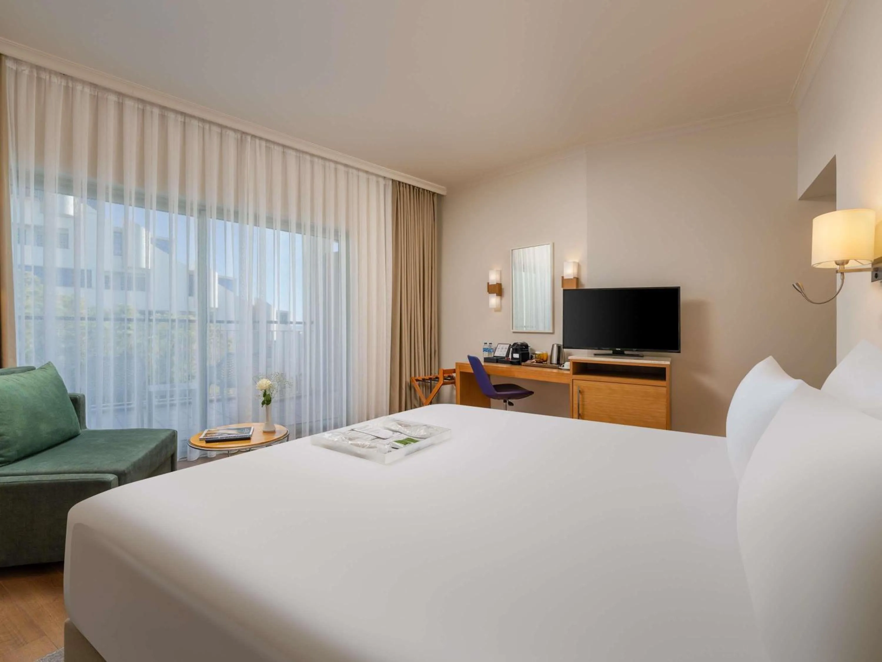 Bedroom, Bed in Rixos Park Belek - The Land Of Legends Access