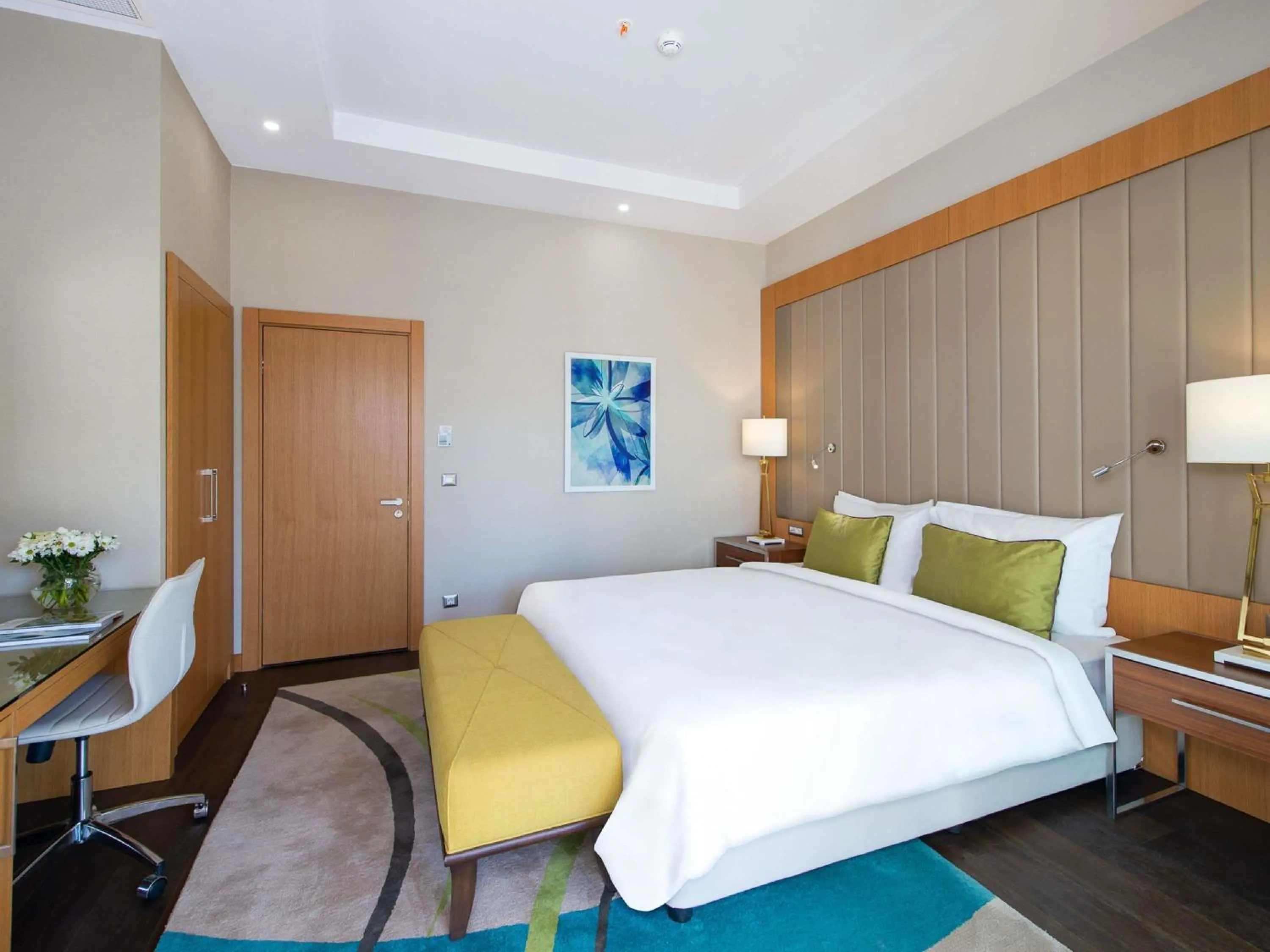 Bedroom, Bed in Rixos Park Belek - The Land Of Legends Access