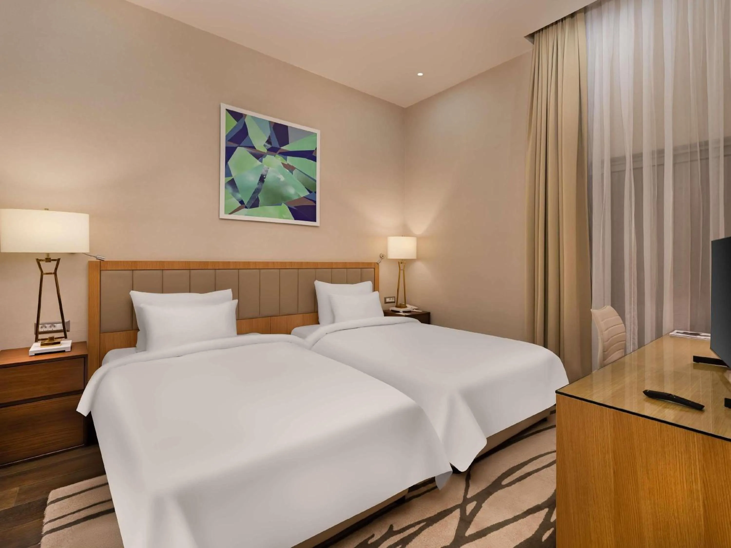 Bedroom, Bed in Rixos Park Belek - The Land Of Legends Access