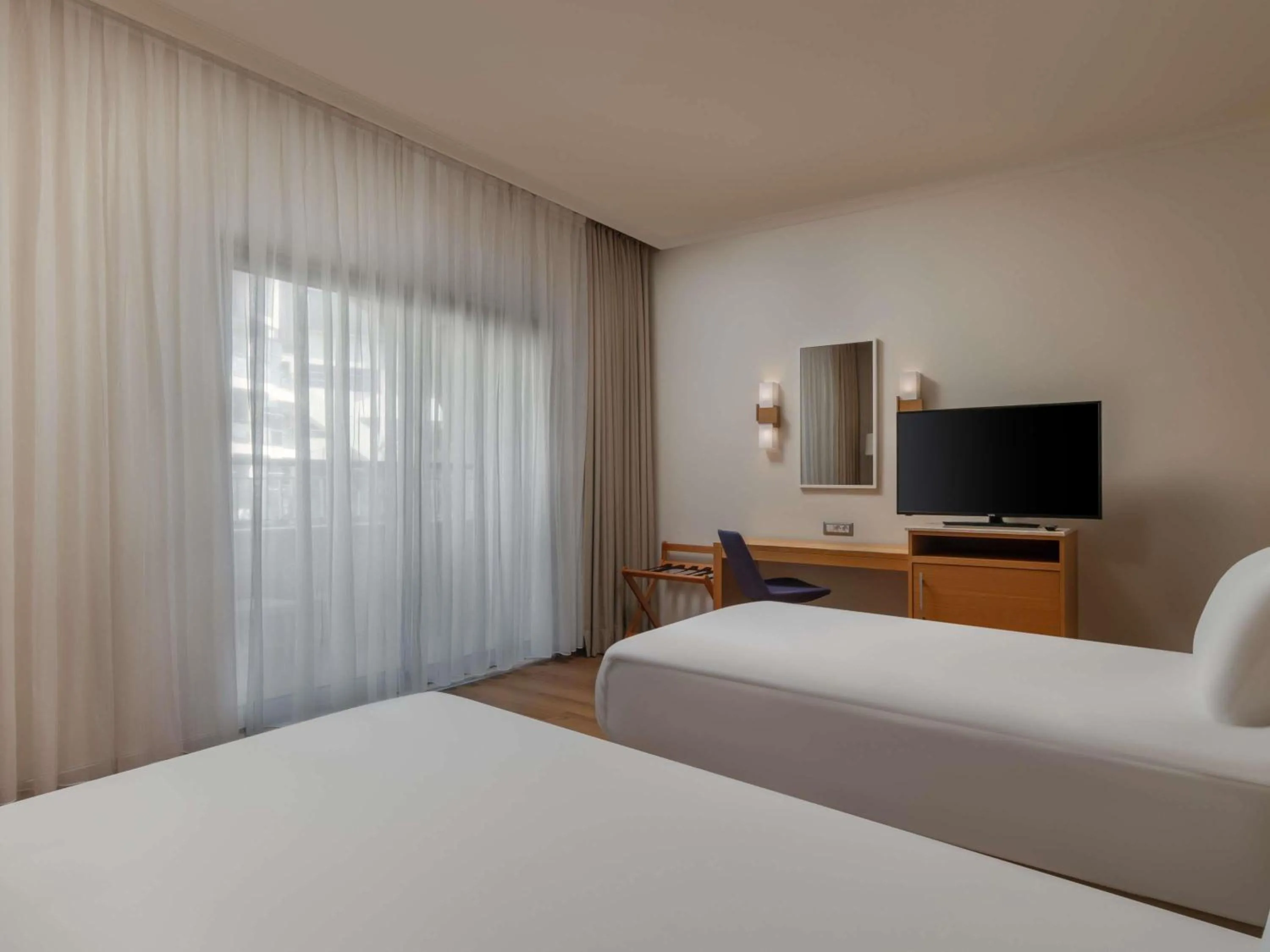Bedroom, Bed in Rixos Park Belek - The Land Of Legends Access