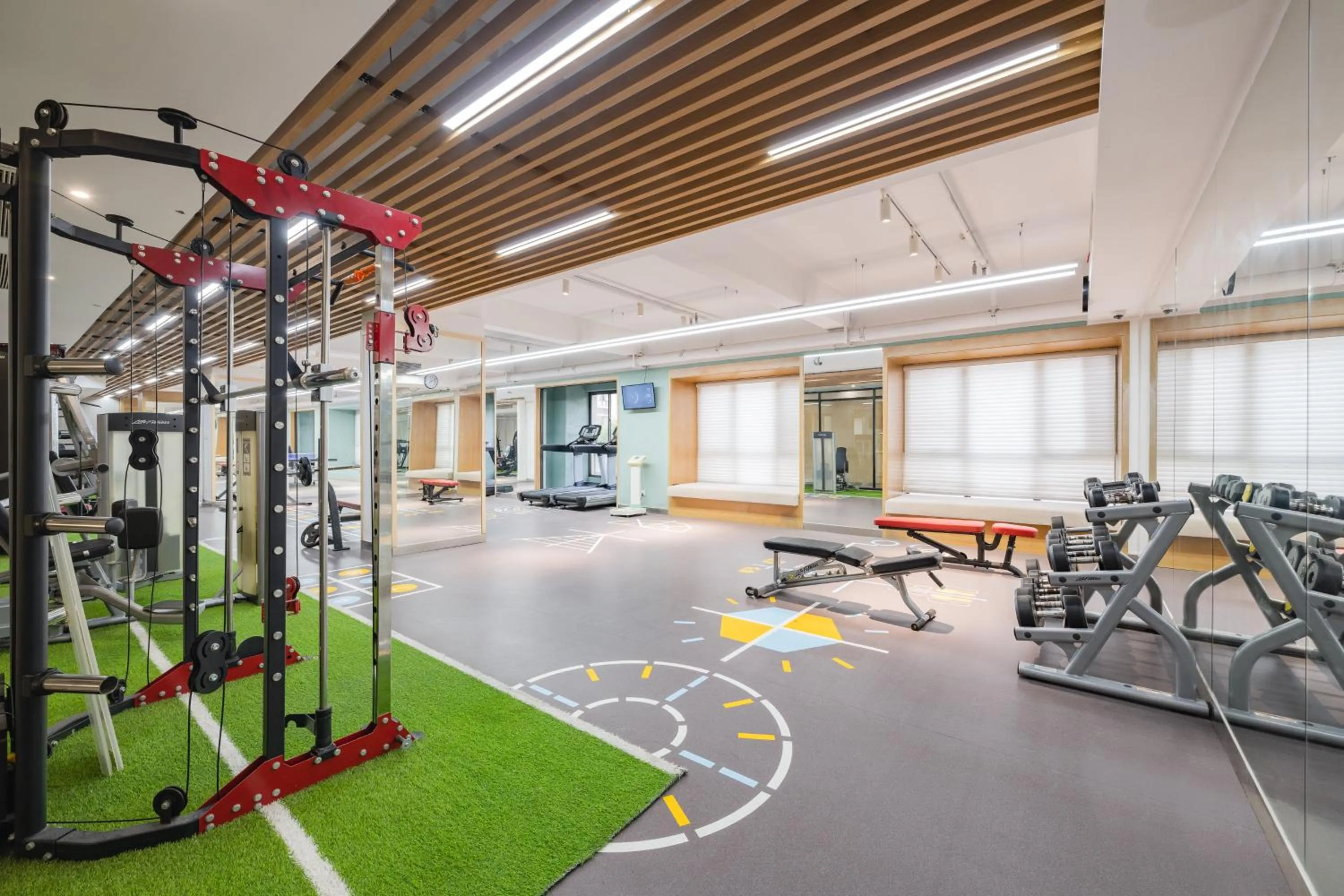 Fitness centre/facilities in Holiday Inn & Suites Suzhou Yangcheng Lake, an IHG Hotel
