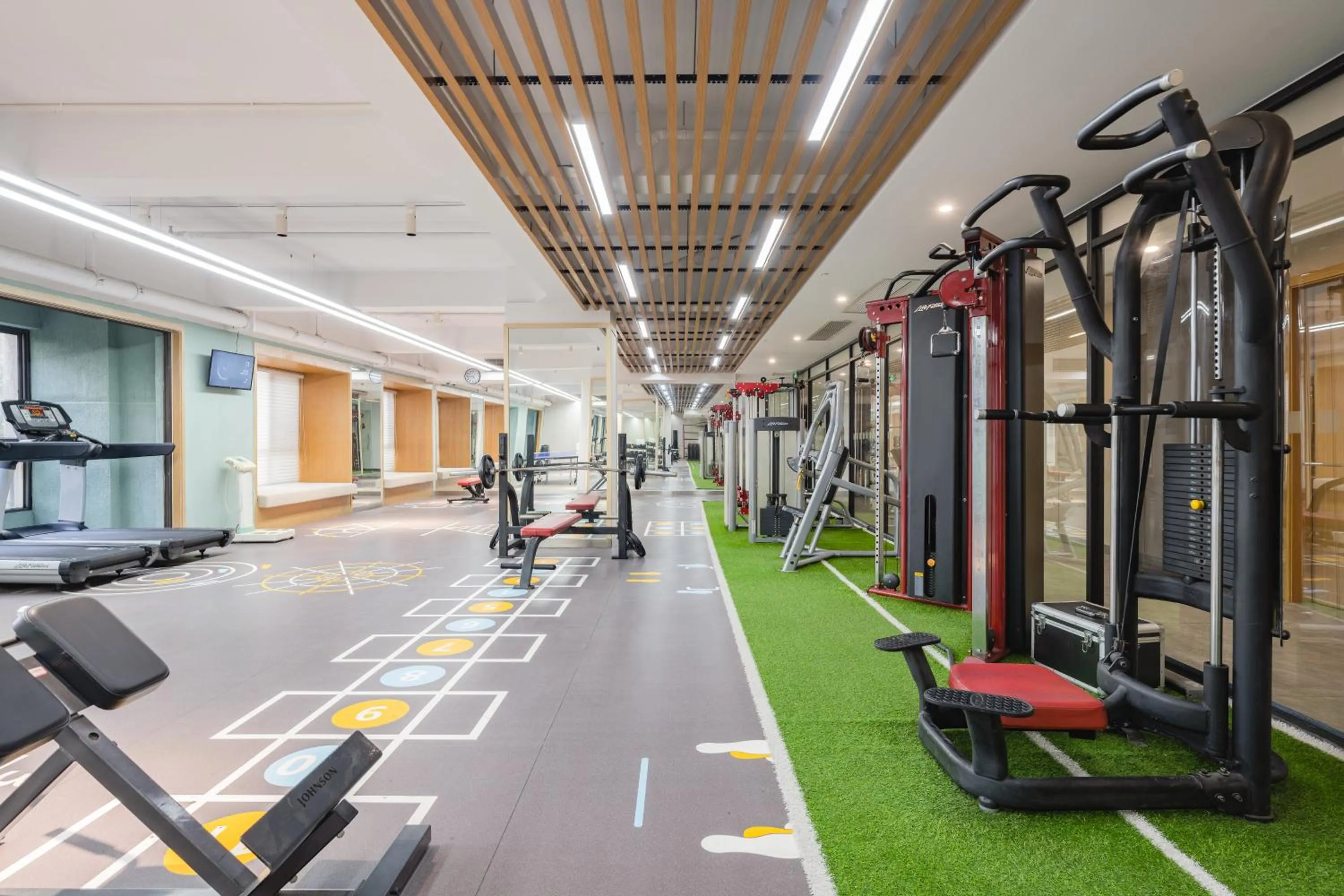 Fitness centre/facilities in Holiday Inn & Suites Suzhou Yangcheng Lake, an IHG Hotel