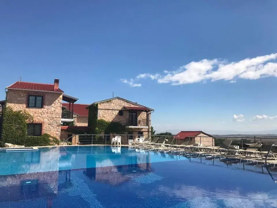 Swimming pool in Lithea Mountain Resort Swimming pool in Lithea Mountain Resort