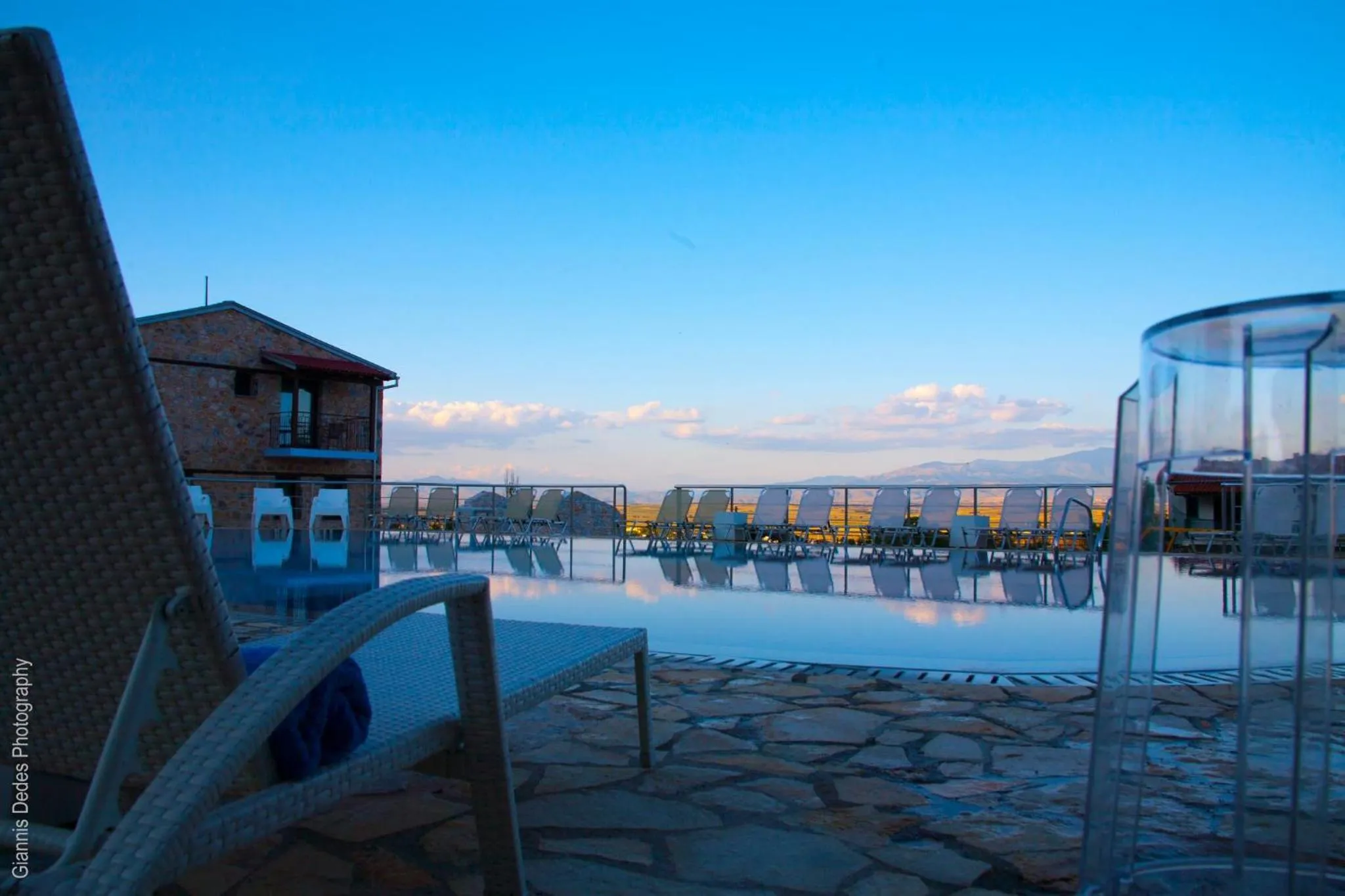Swimming pool in Lithea Mountain Resort
