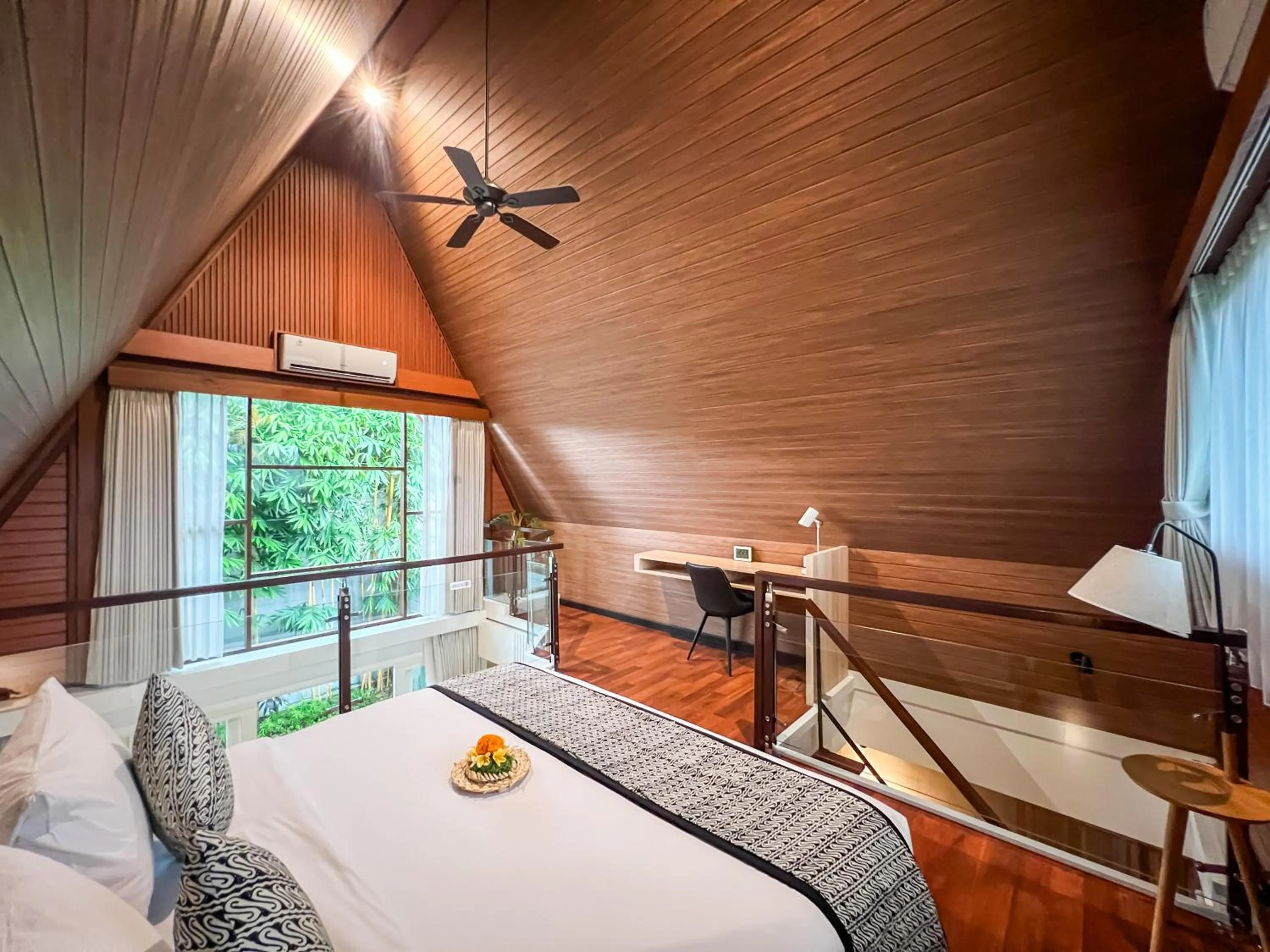 Bed in Kanhara Villas Ubud by GenuineHost