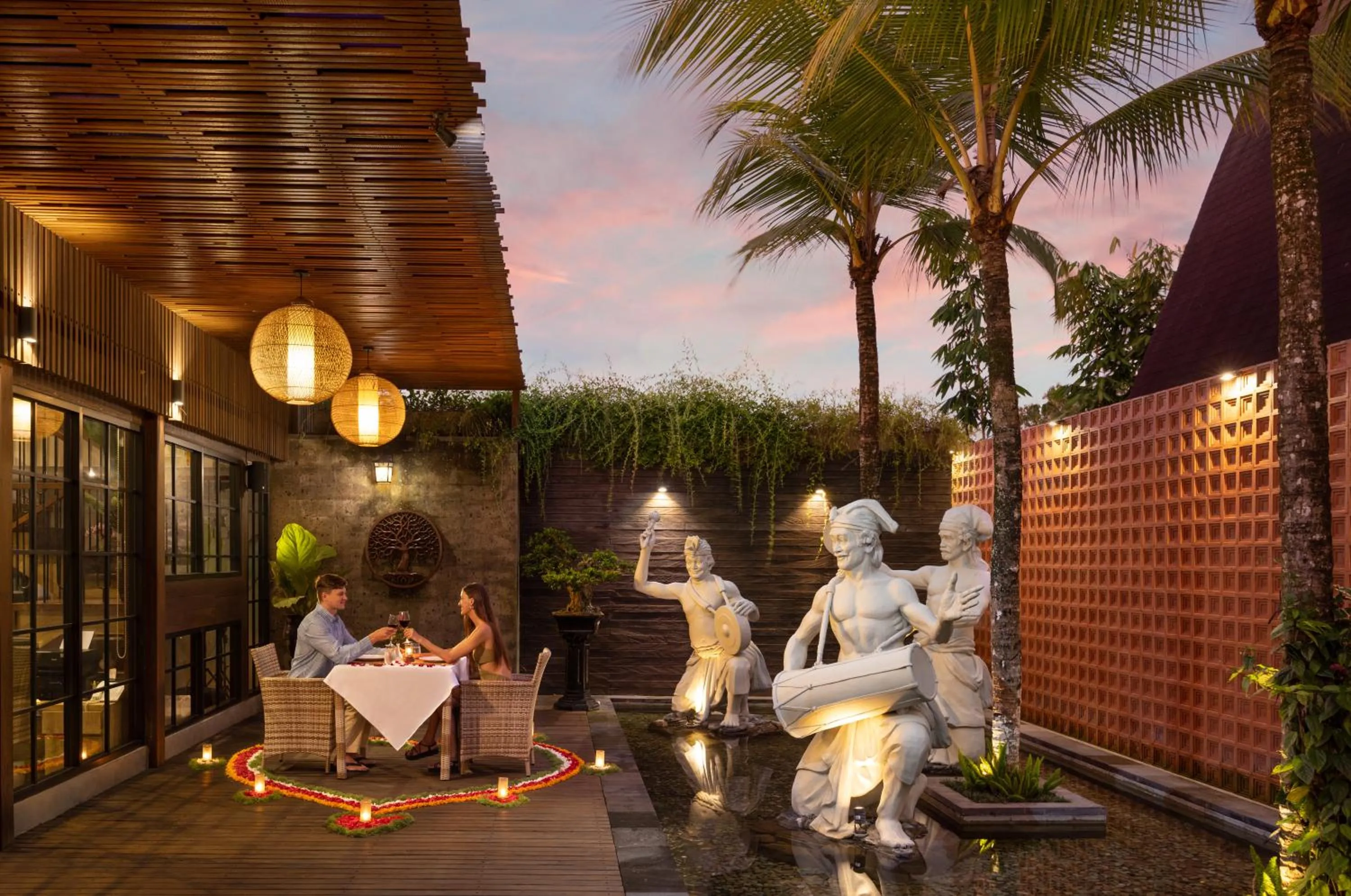 Decorative detail in Kanhara Villas Ubud by GenuineHost