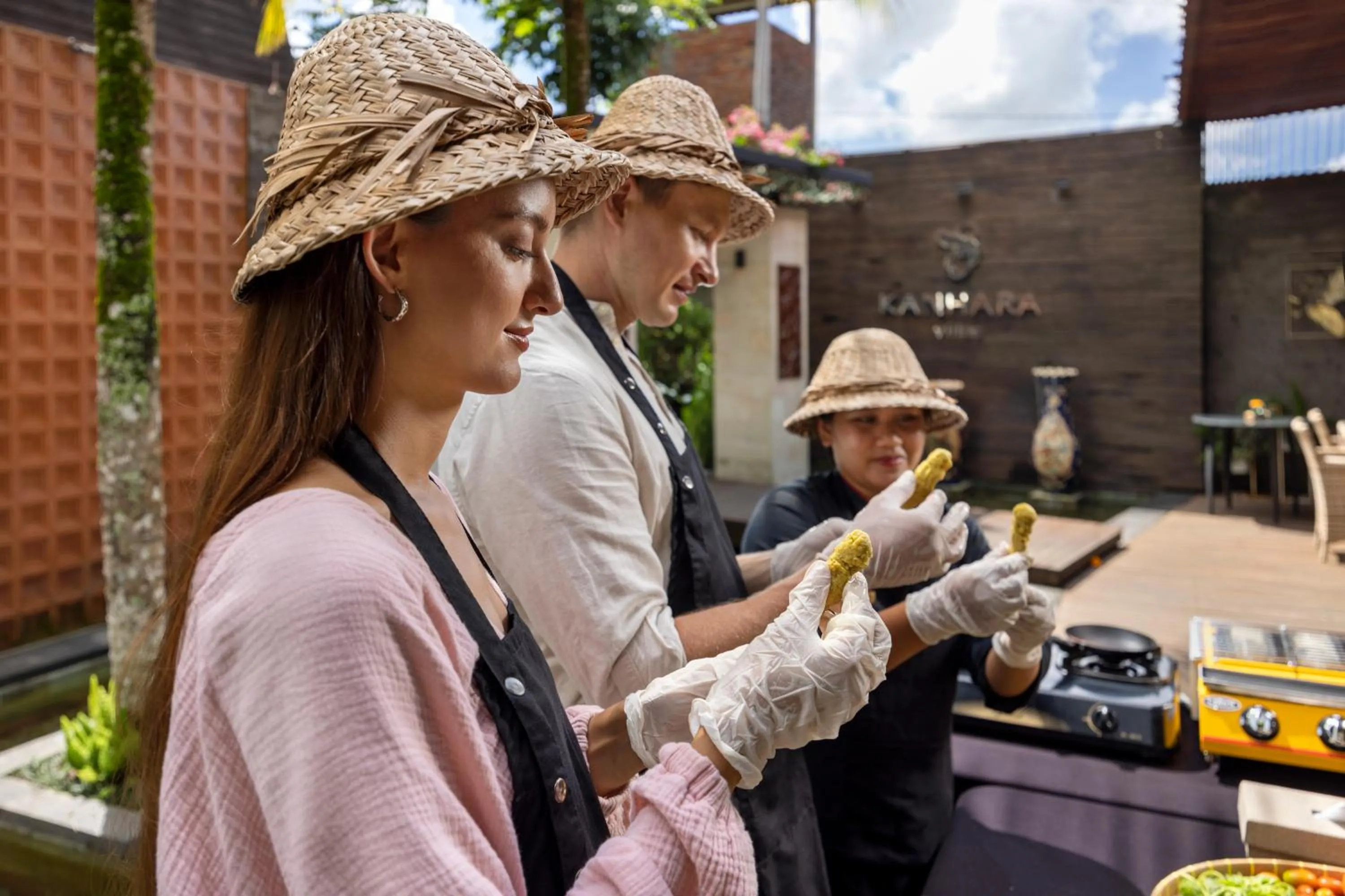 Food and drinks in Kanhara Villas Ubud by GenuineHost
