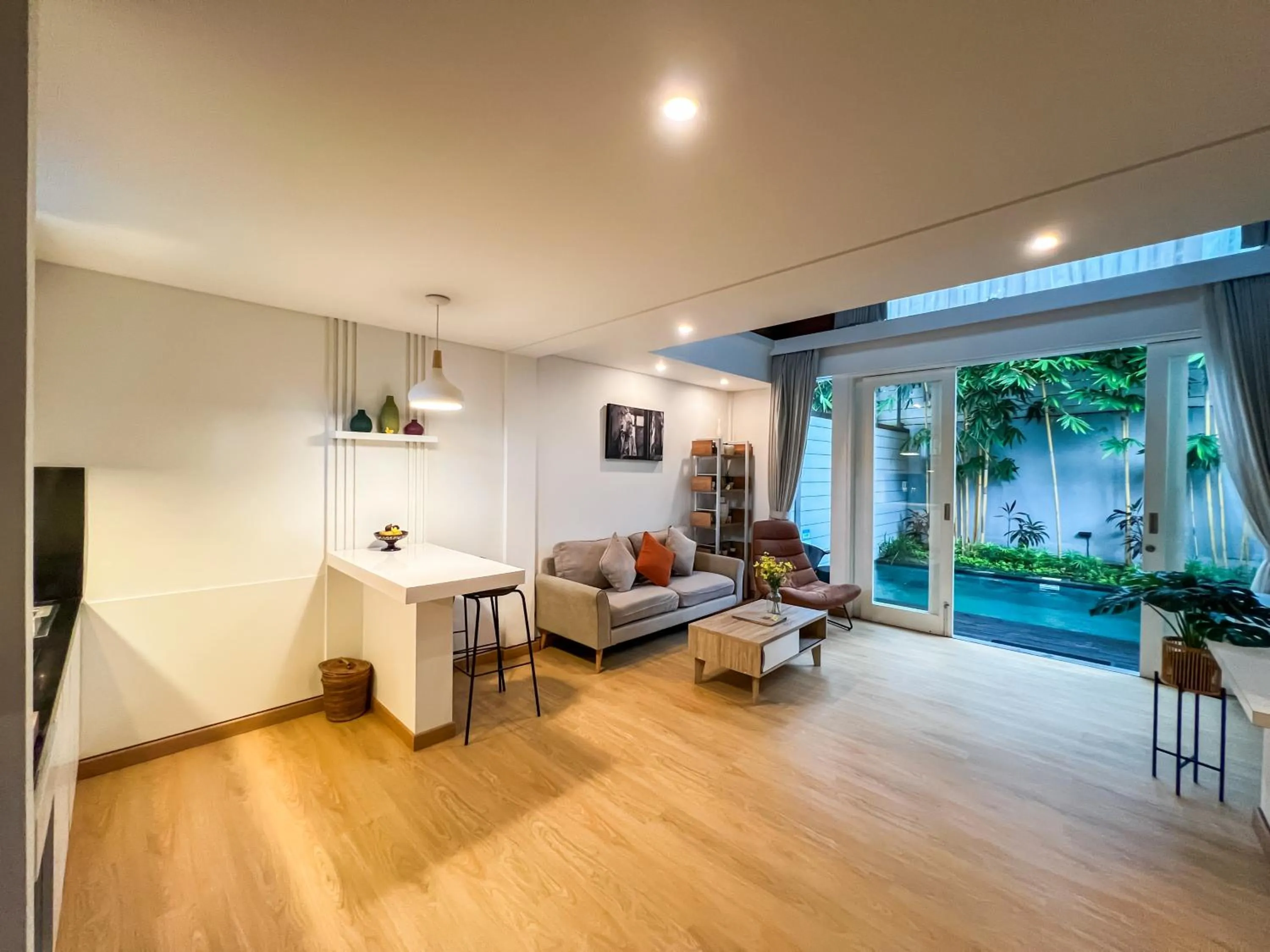 TV and multimedia in Kanhara Villas Ubud by GenuineHost