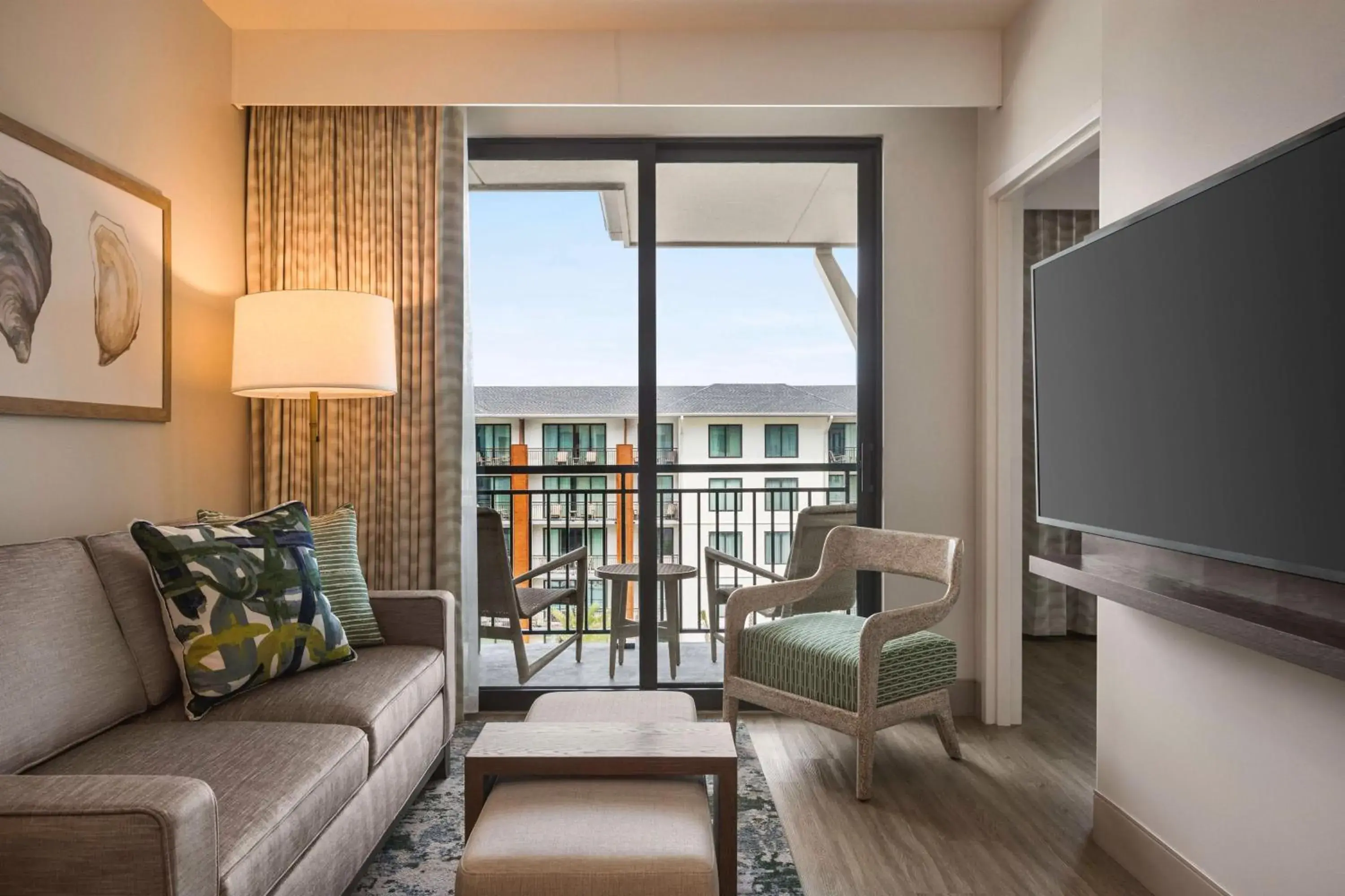 King Suite with Balcony and Bath Tub - Gulf View/Mobility Accessible in Embassy Suites By Hilton Panama City Beach Resort King Suite with Balcony and Bath Tub - Gulf View/Mobility Accessible in Embassy Suites By Hilton Panama City Beach Resort