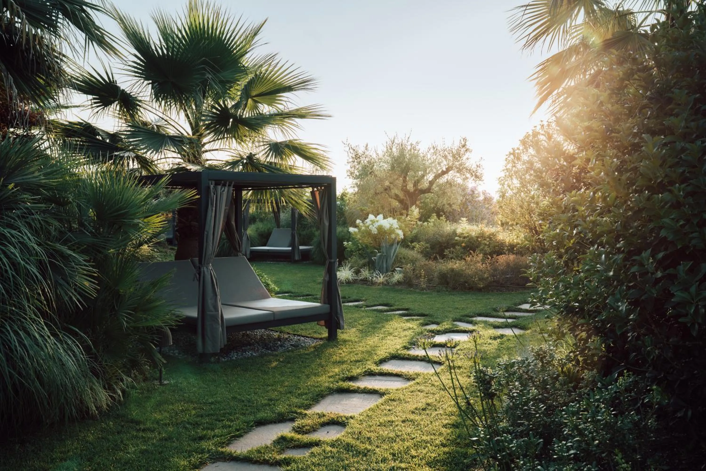 Garden in Conti Thun Wine Resort