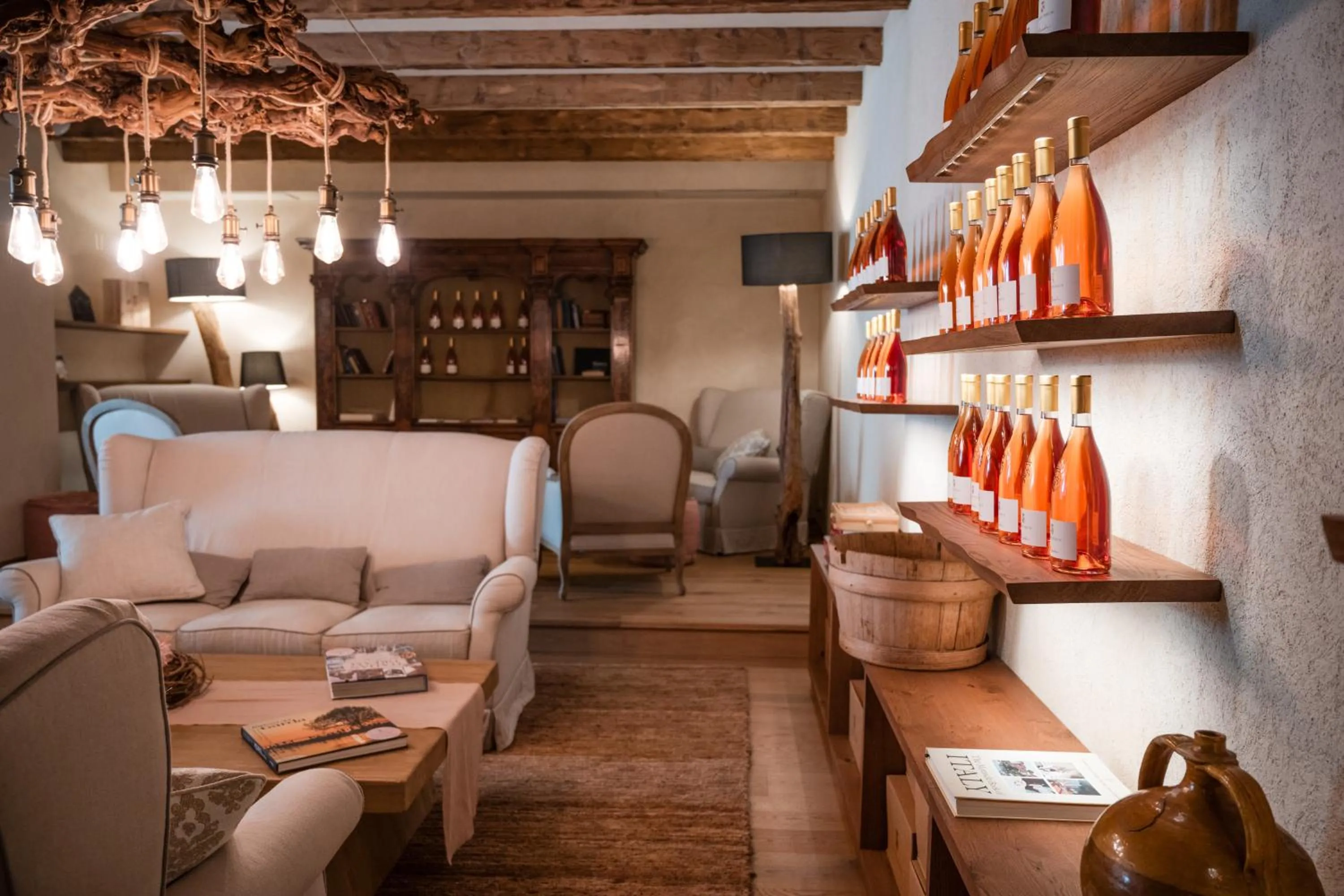 Living room in Conti Thun Wine Resort