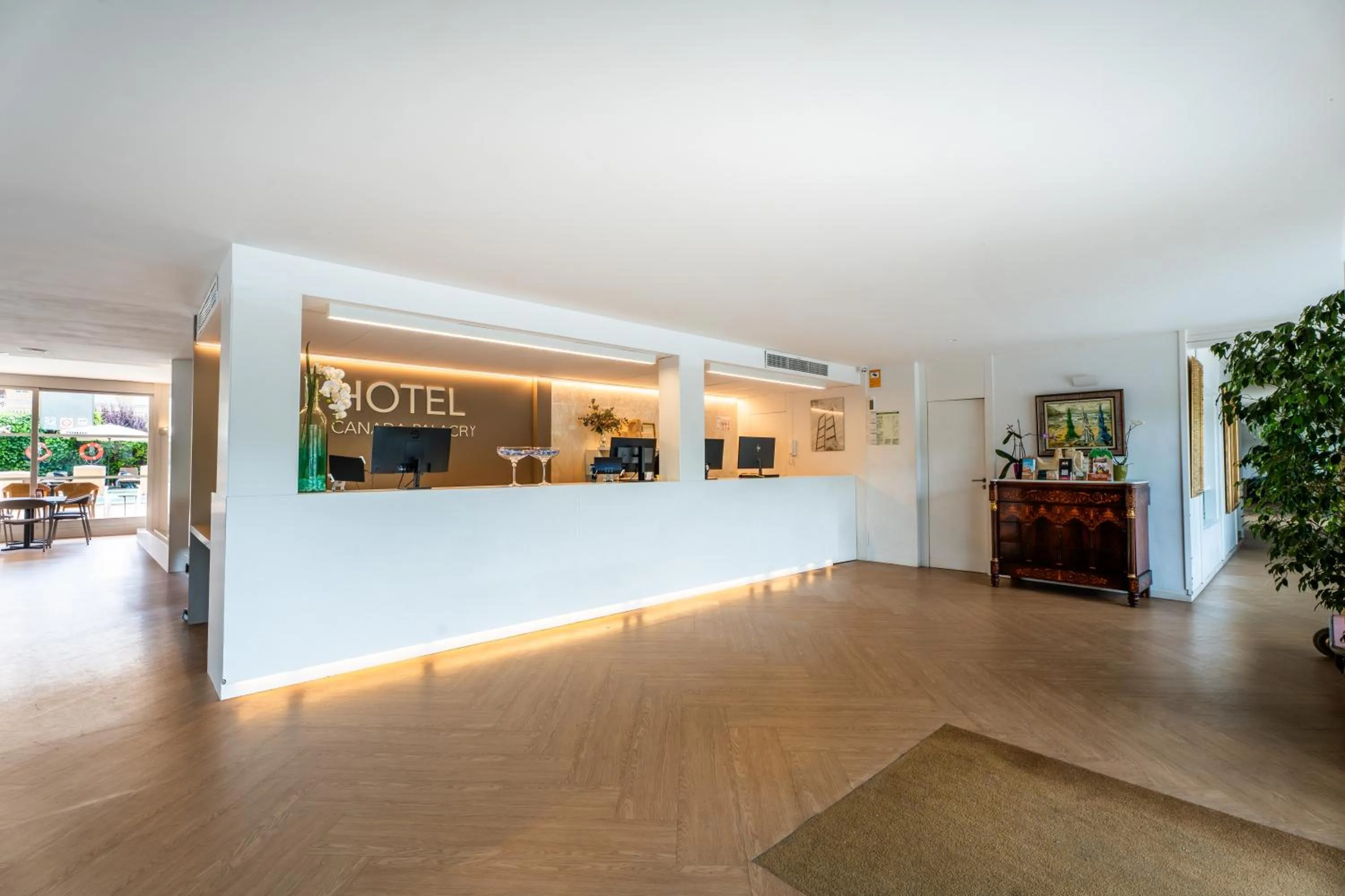 Lobby or reception in Hotel Canada Palace