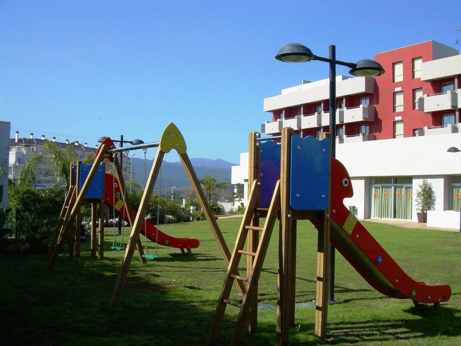 Children play ground in Hotel Montera Plaza