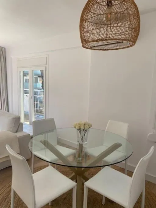 Dining area in Appartement Maurel boho chic