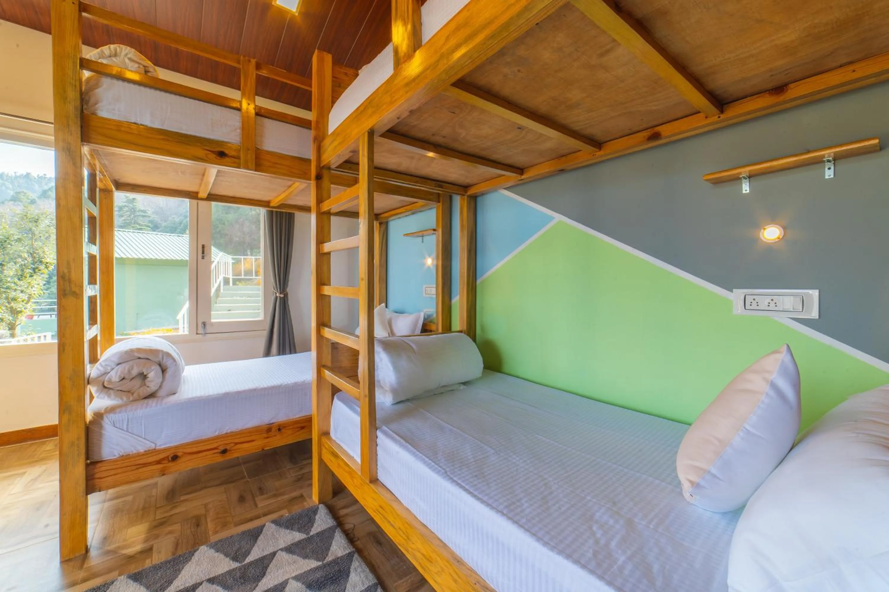 Bed in Zostel Plus Nainital (Naina Range)