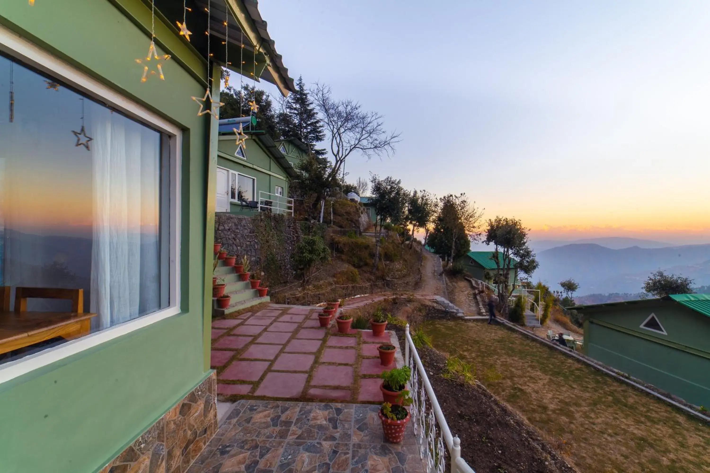 Property building in Zostel Plus Nainital, Naina Range Property building in Zostel Plus Nainital, Naina Range