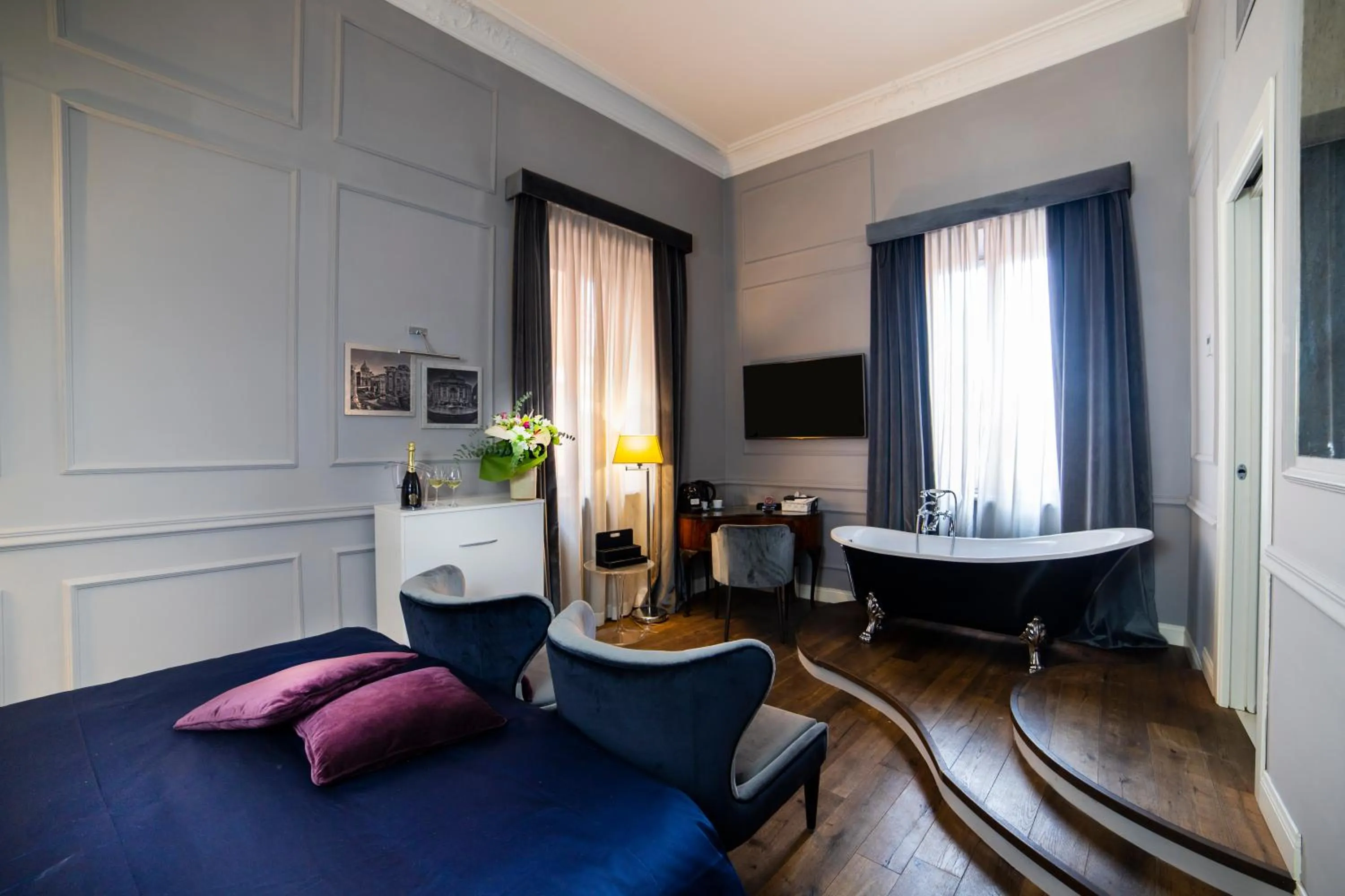 Bed in Relais San Lorenzo In Lucina