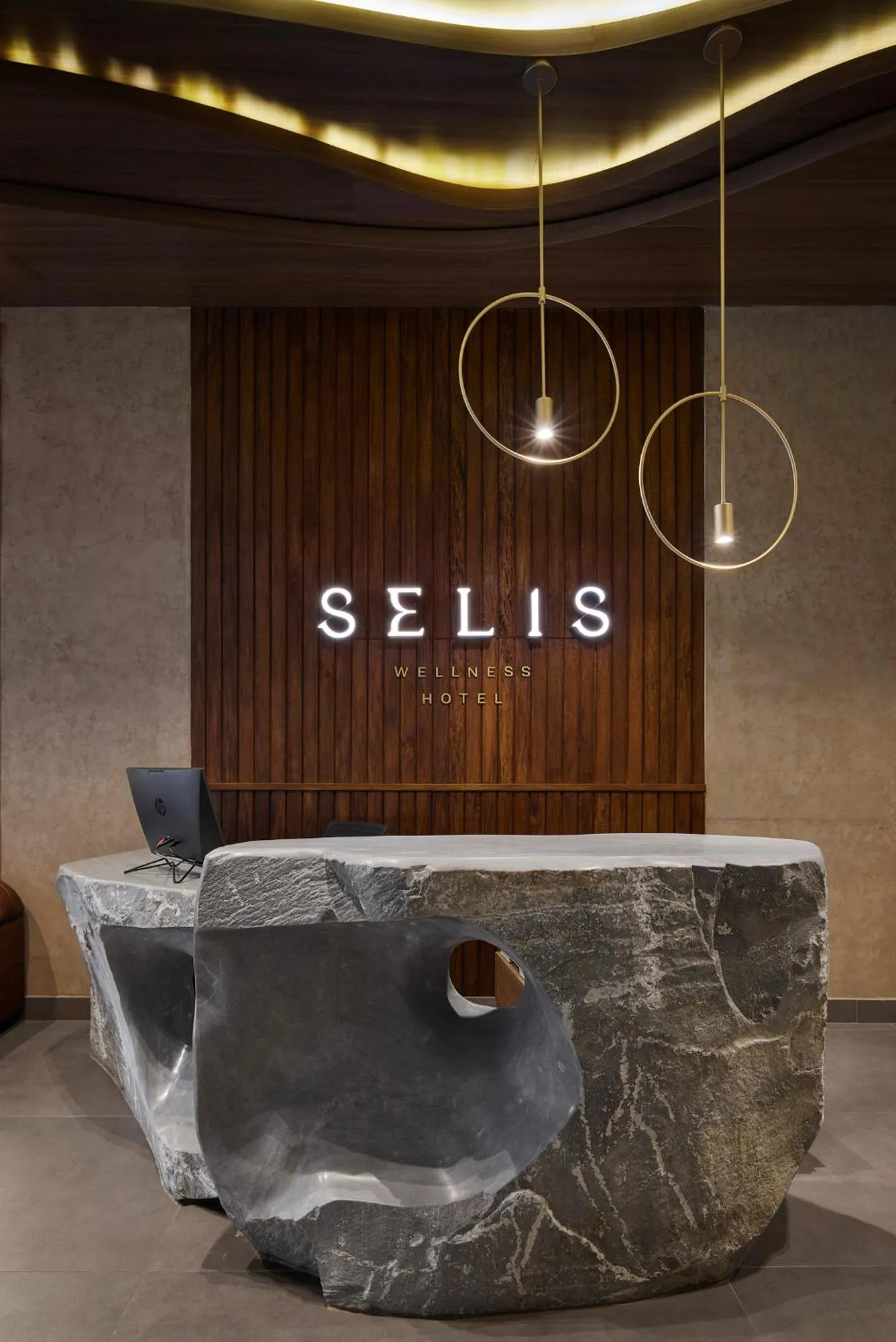 Lobby or reception in Hotel Selis