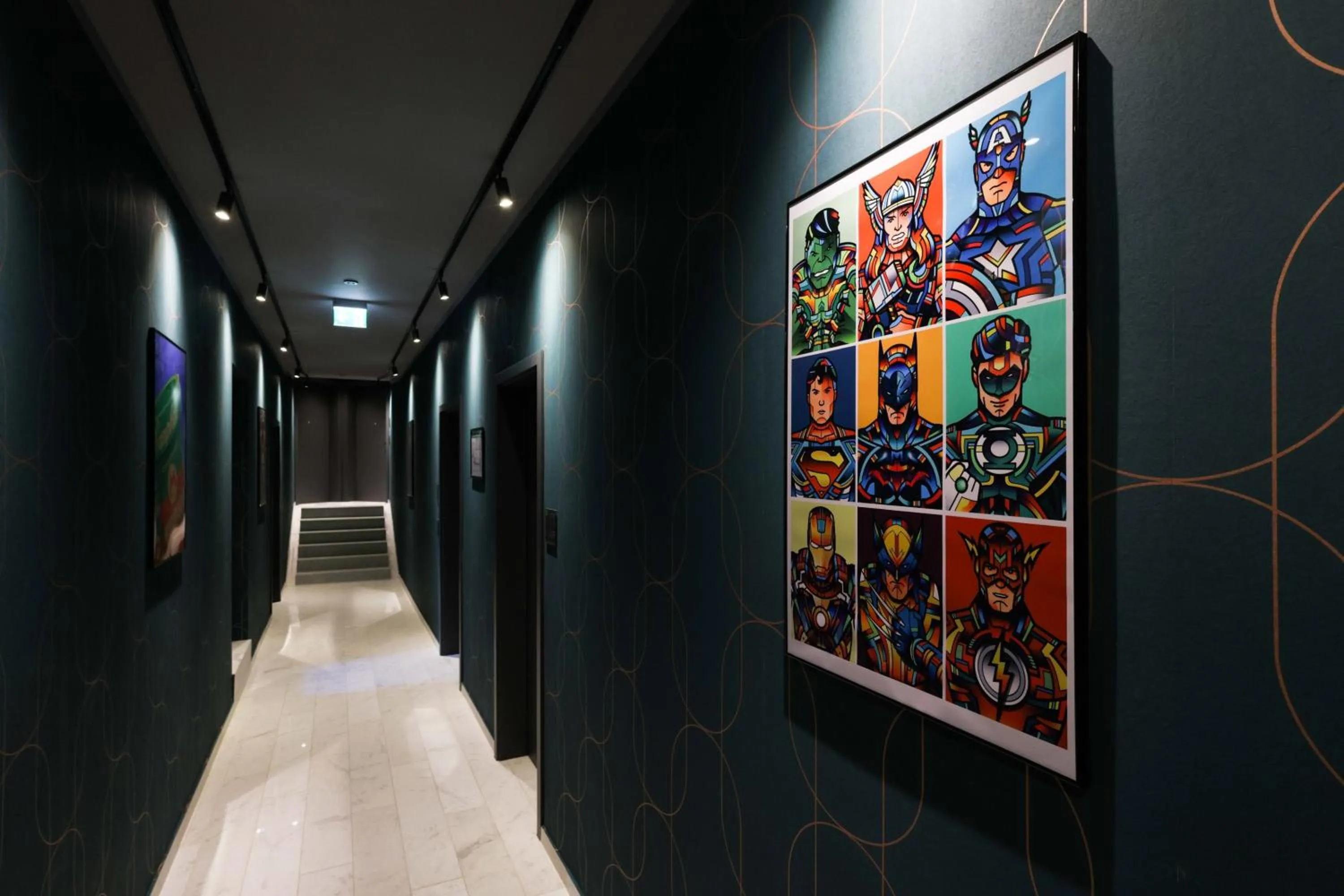 Decorative detail in THE Penthouse at Eco Smart Apartments