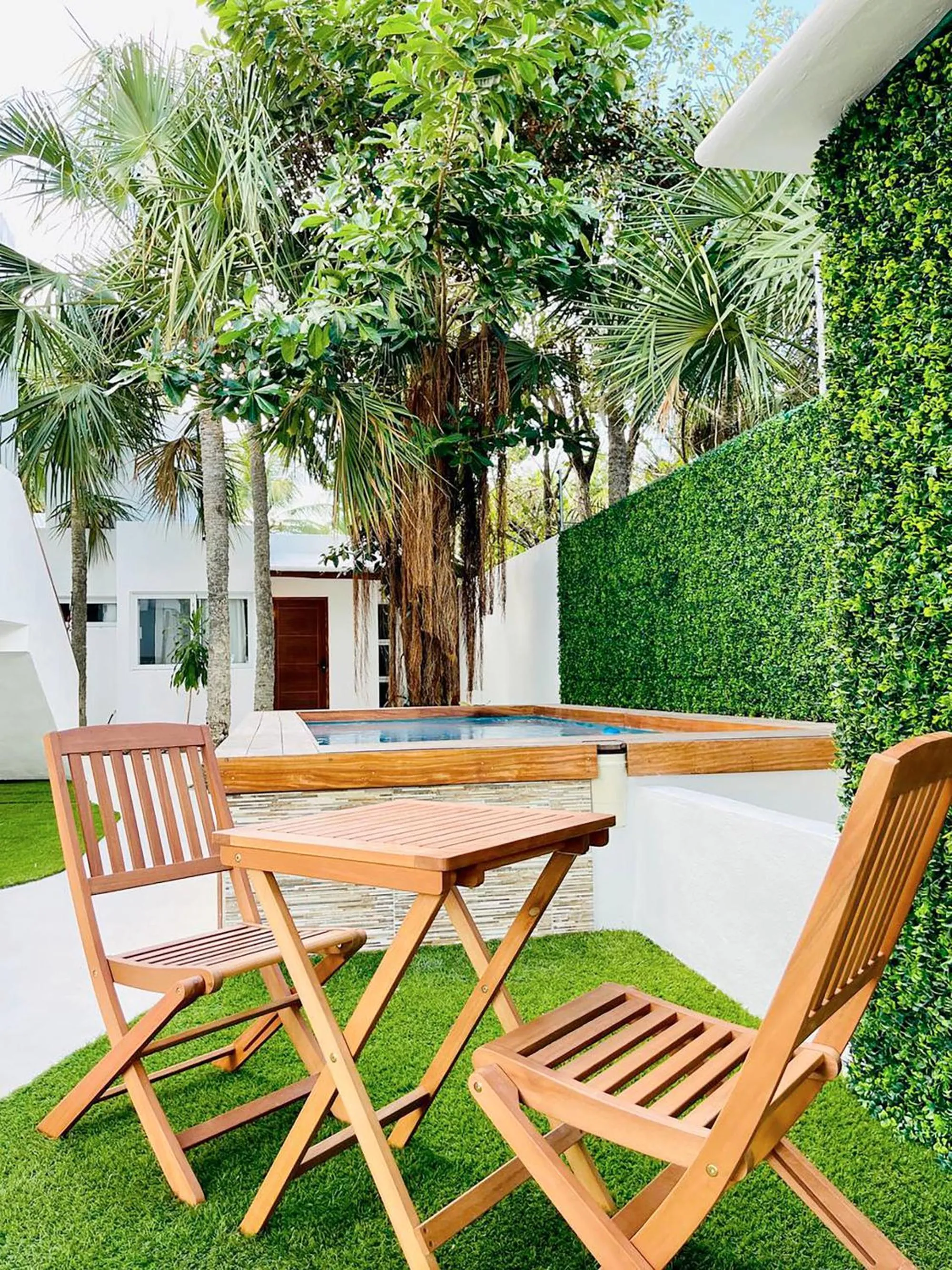 Garden view in SAYU - Suites