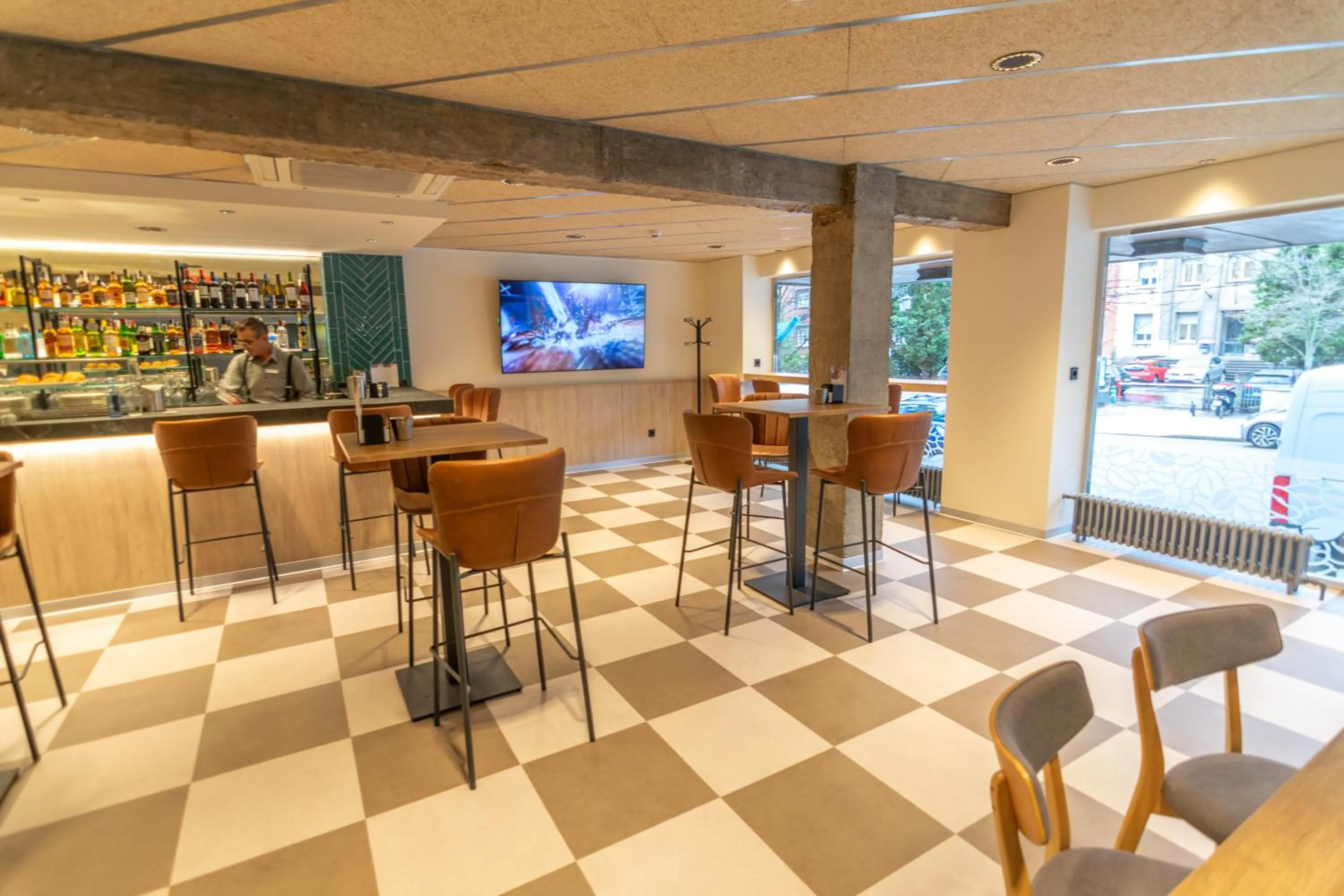 Restaurant/places to eat in Hotel Zentral Ramiro I Oviedo