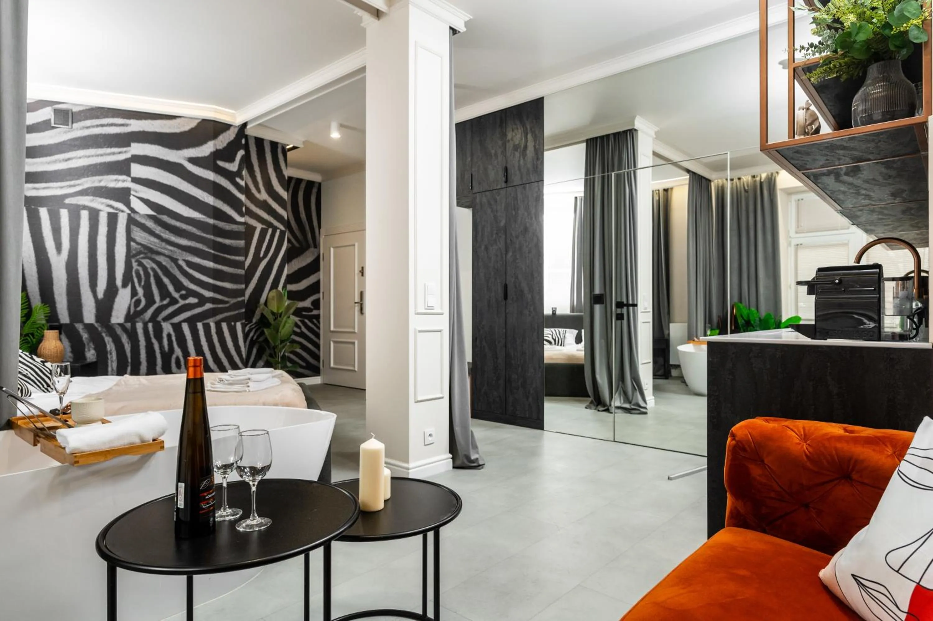 Kitchen or kitchenette in Apartamenty Jubilat - KRK FOR STAY