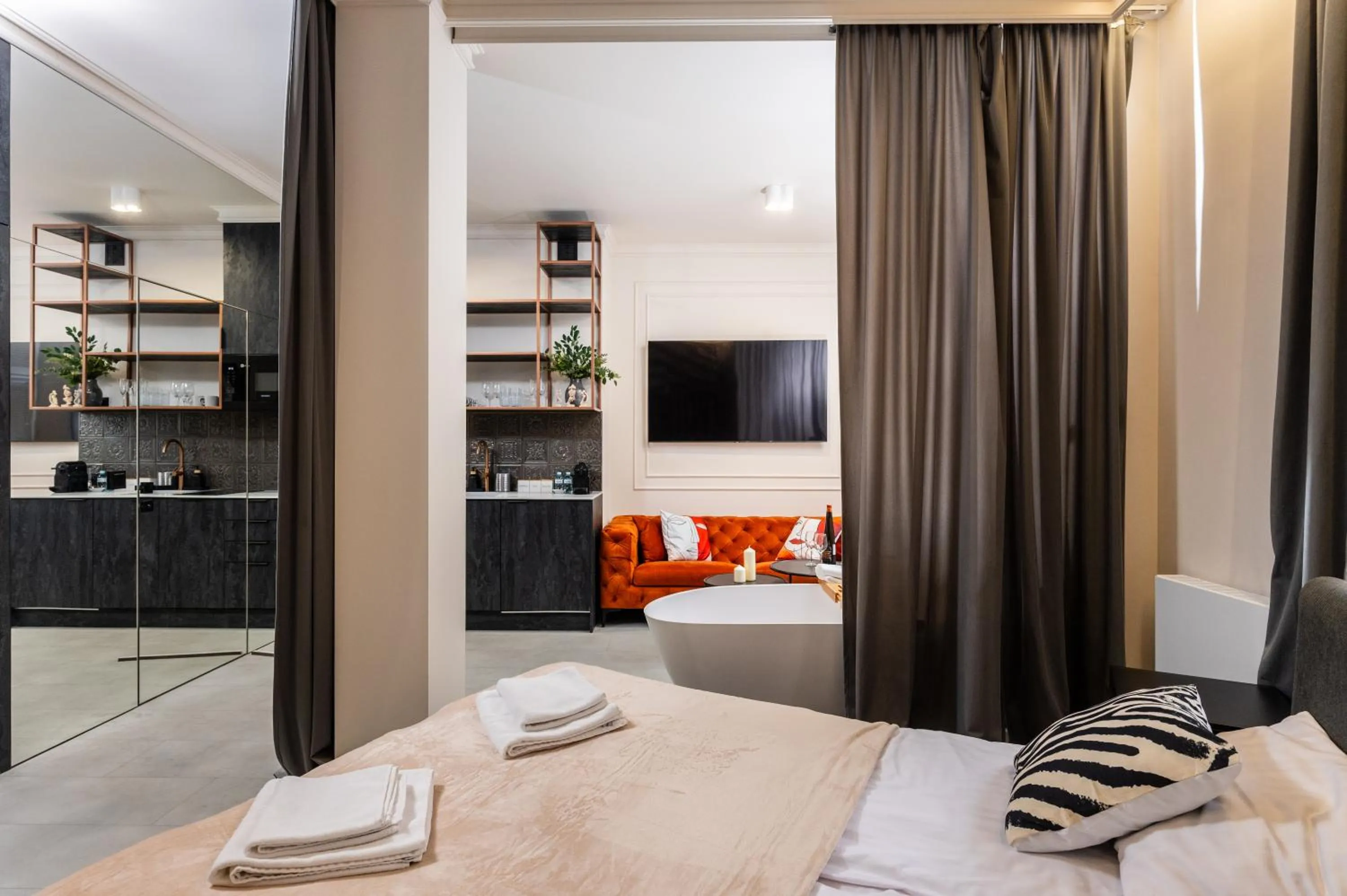 Bed in Apartamenty Jubilat - KRK FOR STAY