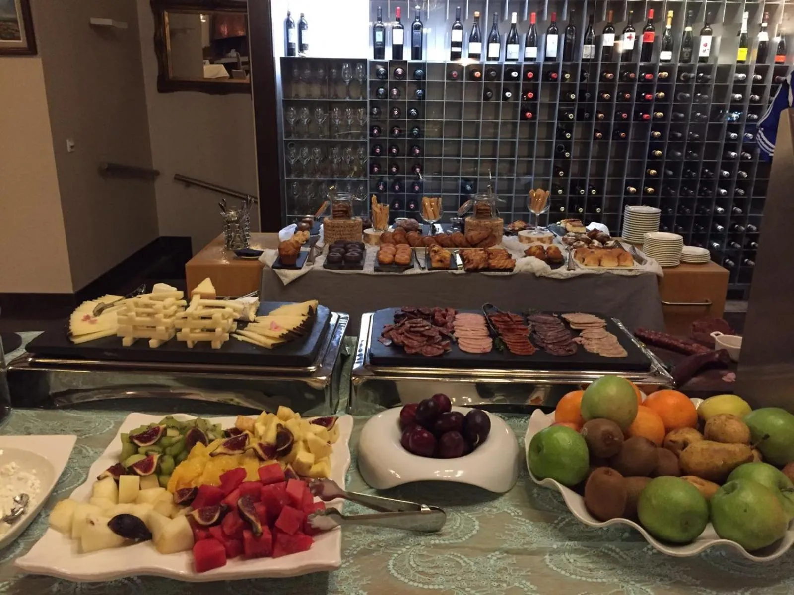 Breakfast in Hotel Villa Paulita