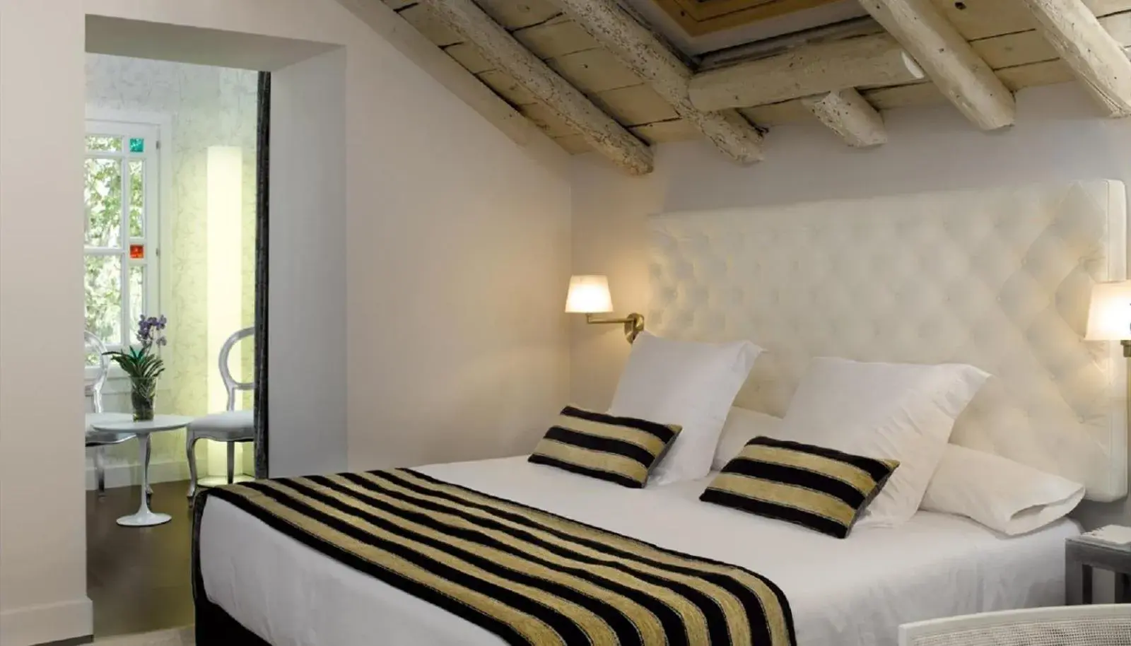 Bed in Hotel Villa Paulita Bed in Hotel Villa Paulita