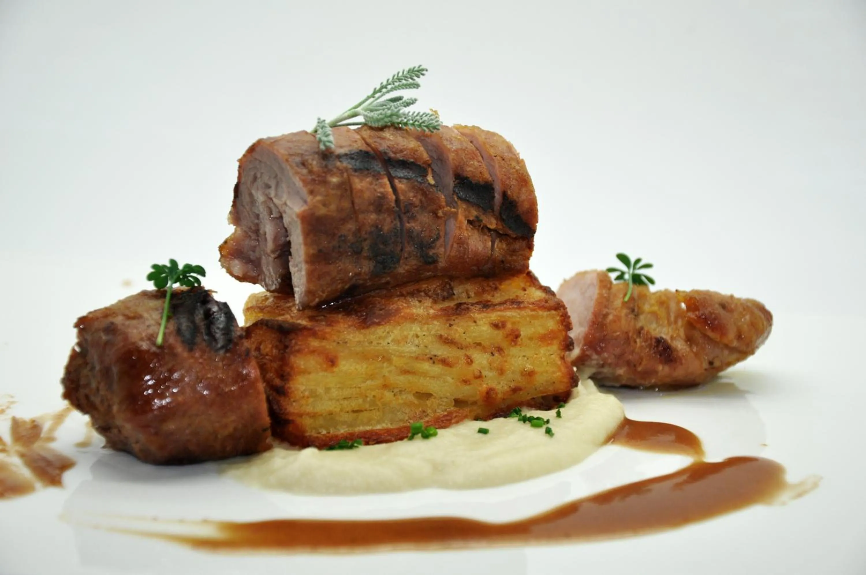 Food in Hotel Villa Paulita