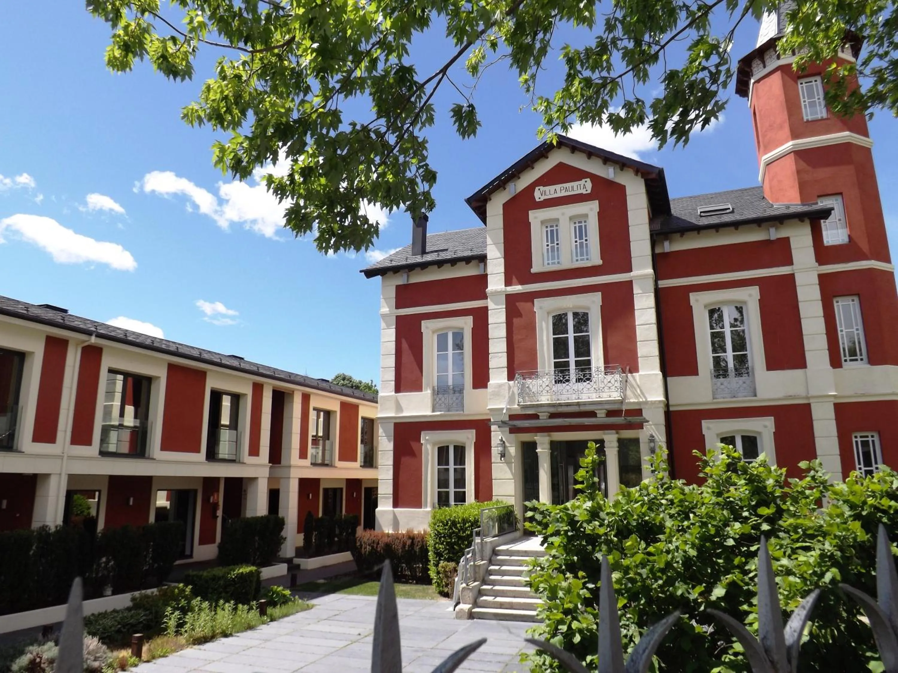 Garden in Hotel Villa Paulita