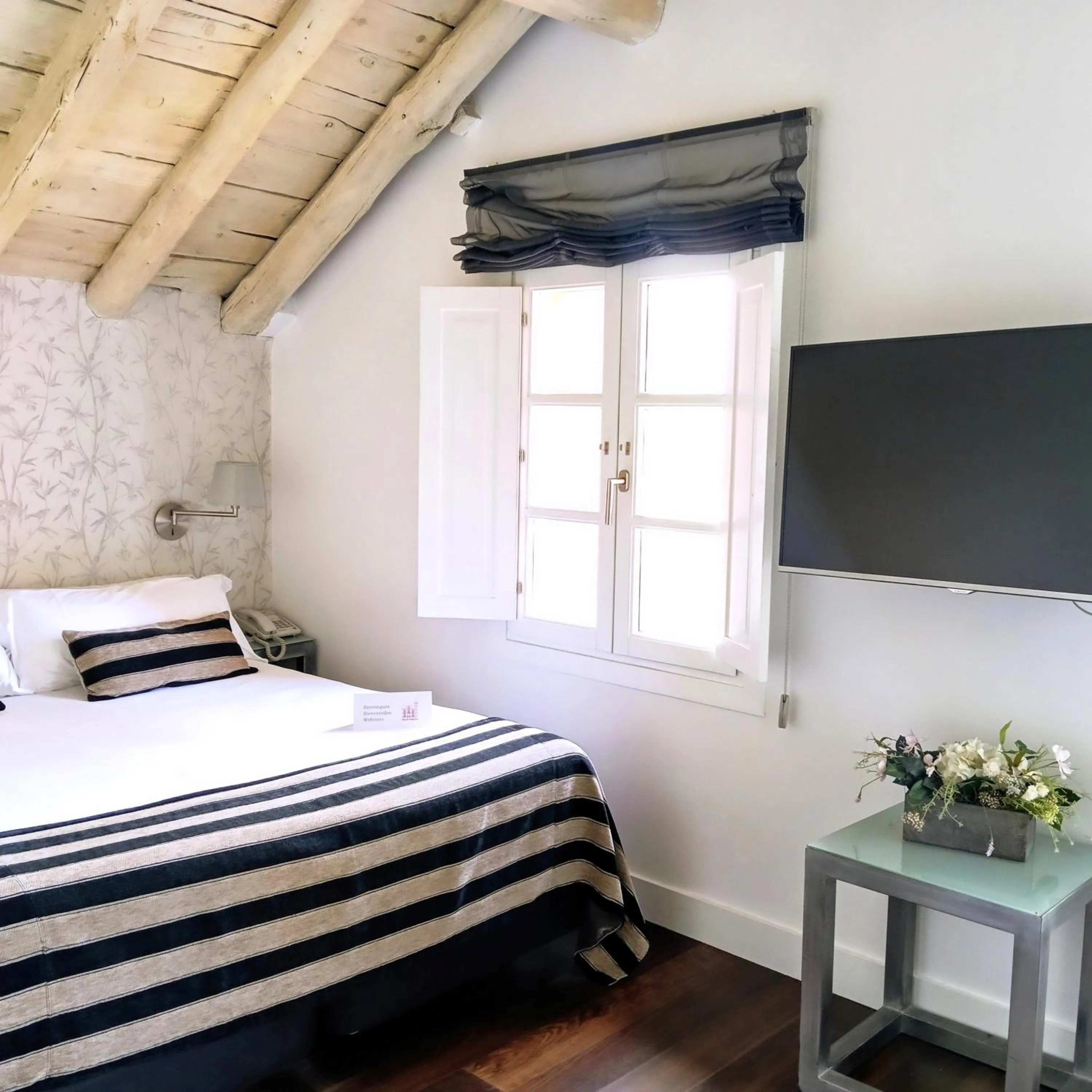 Bed in Hotel Villa Paulita