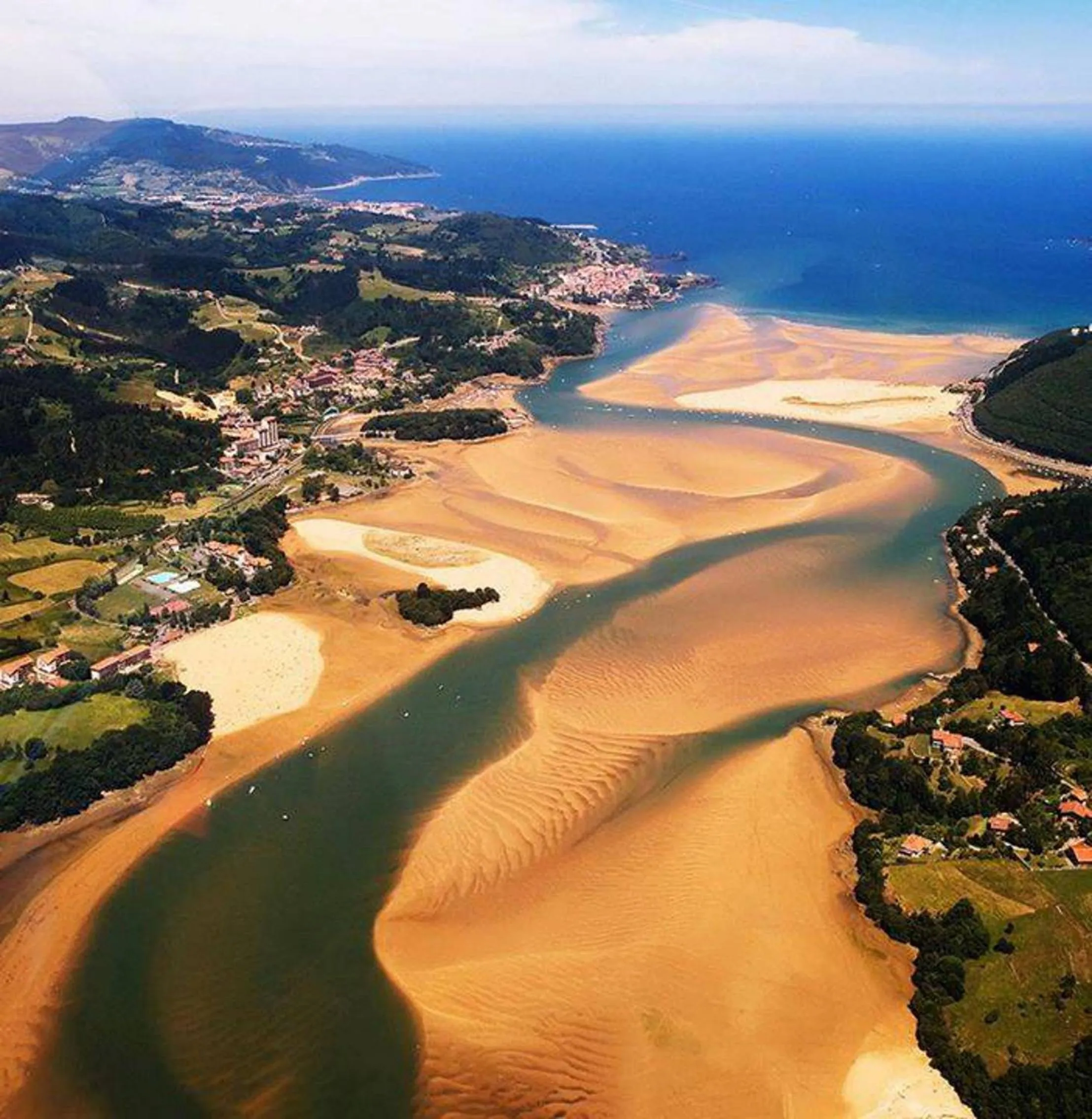 Natural landscape in Hotel Ibaigune