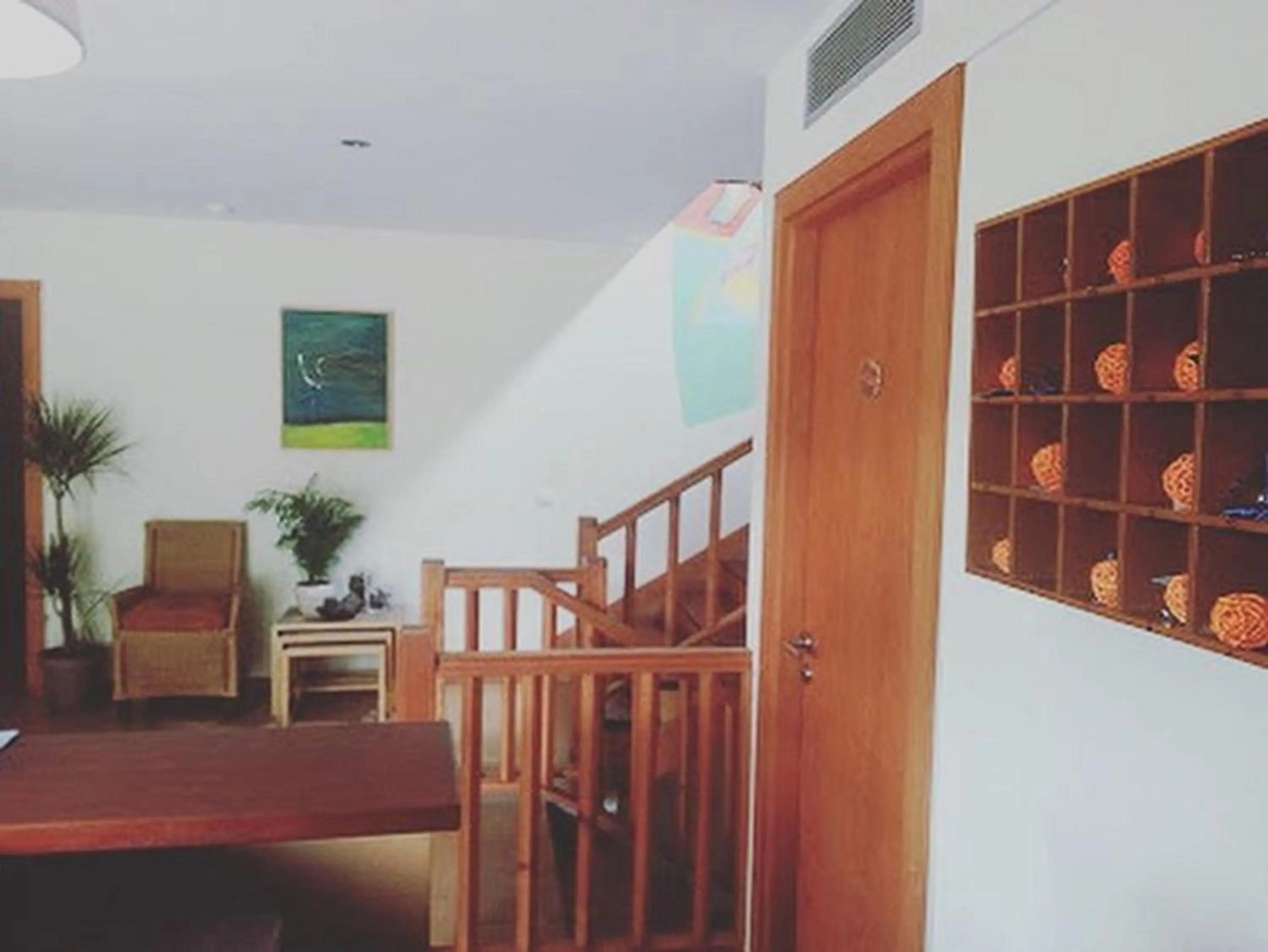 Lobby or reception in Hotel Ibaigune