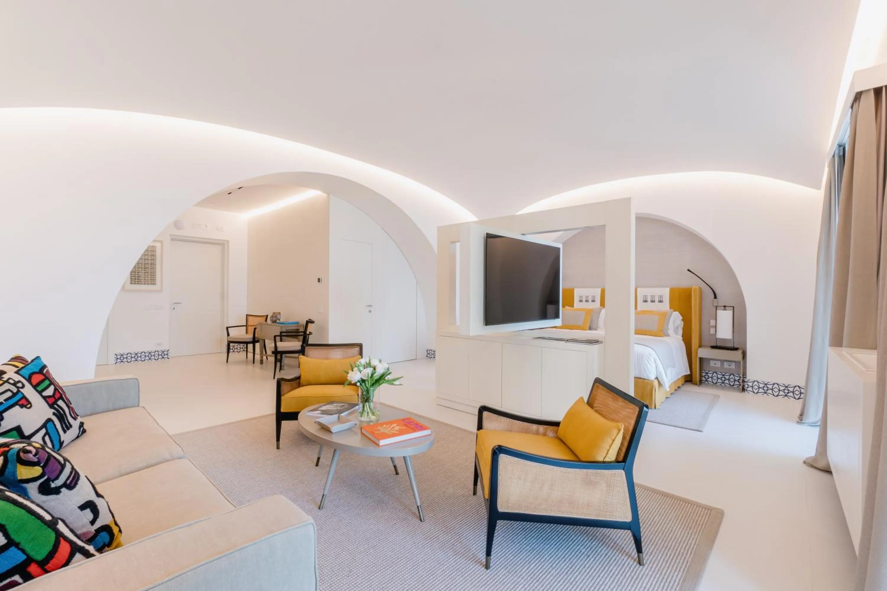 Bed in Palazzo M Capri