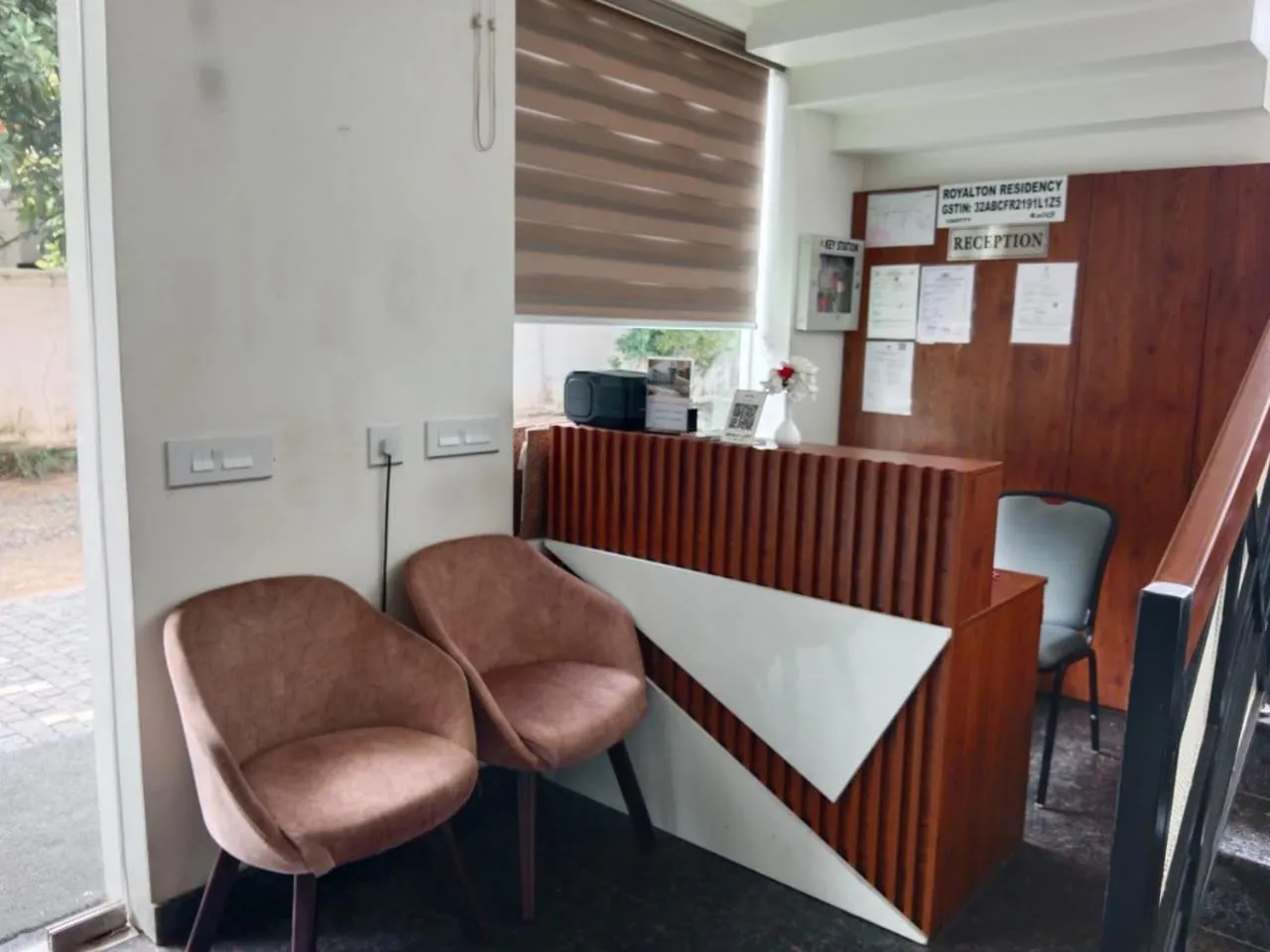 Living room in Royalton Residency