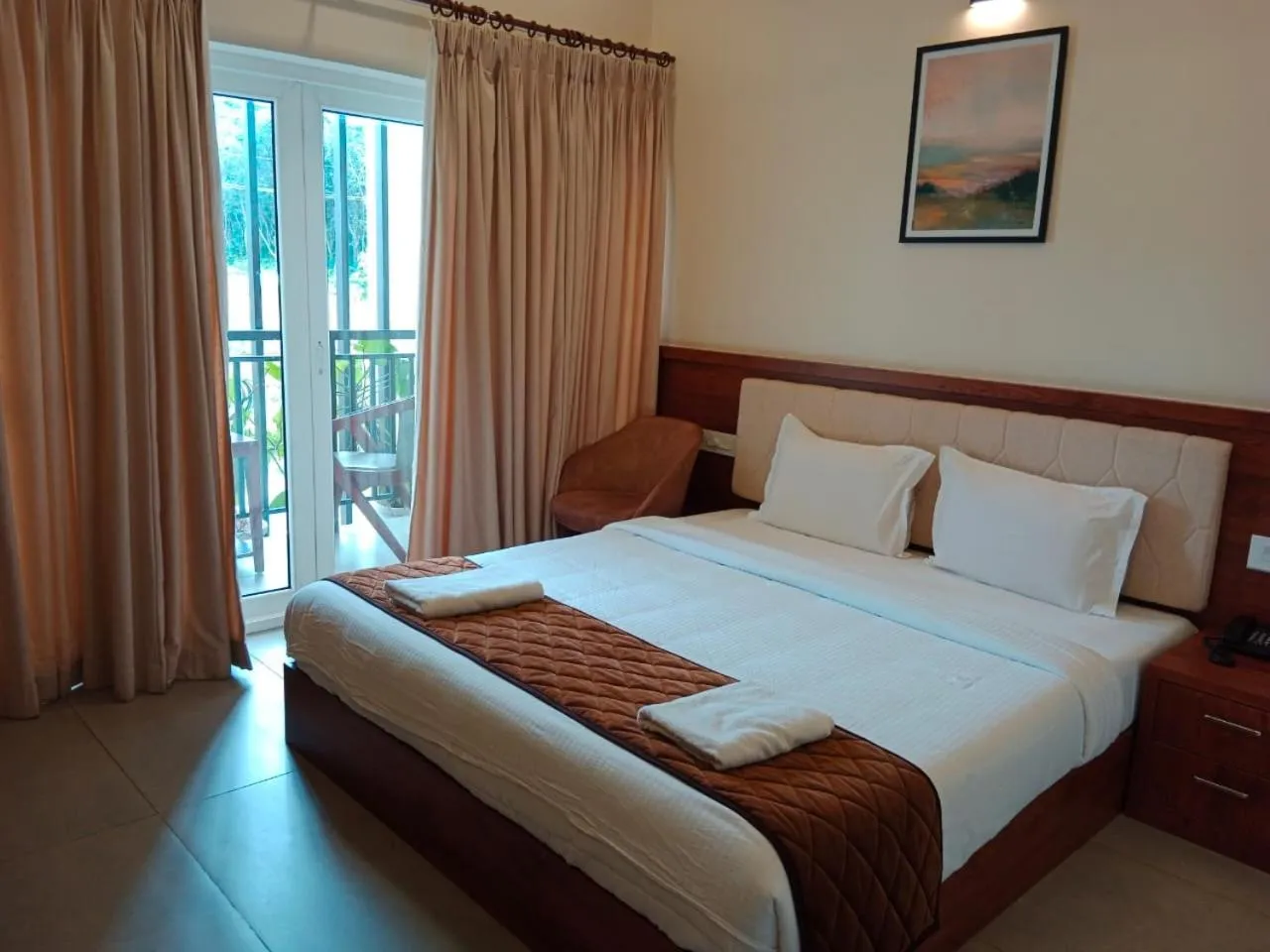 Bedroom, Bed in Royalton Residency