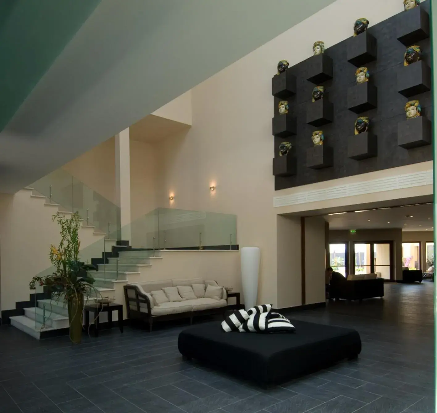 Lobby or reception, Bed in Falconara Greenblu Resort Lobby or reception, Bed in Falconara Greenblu Resort