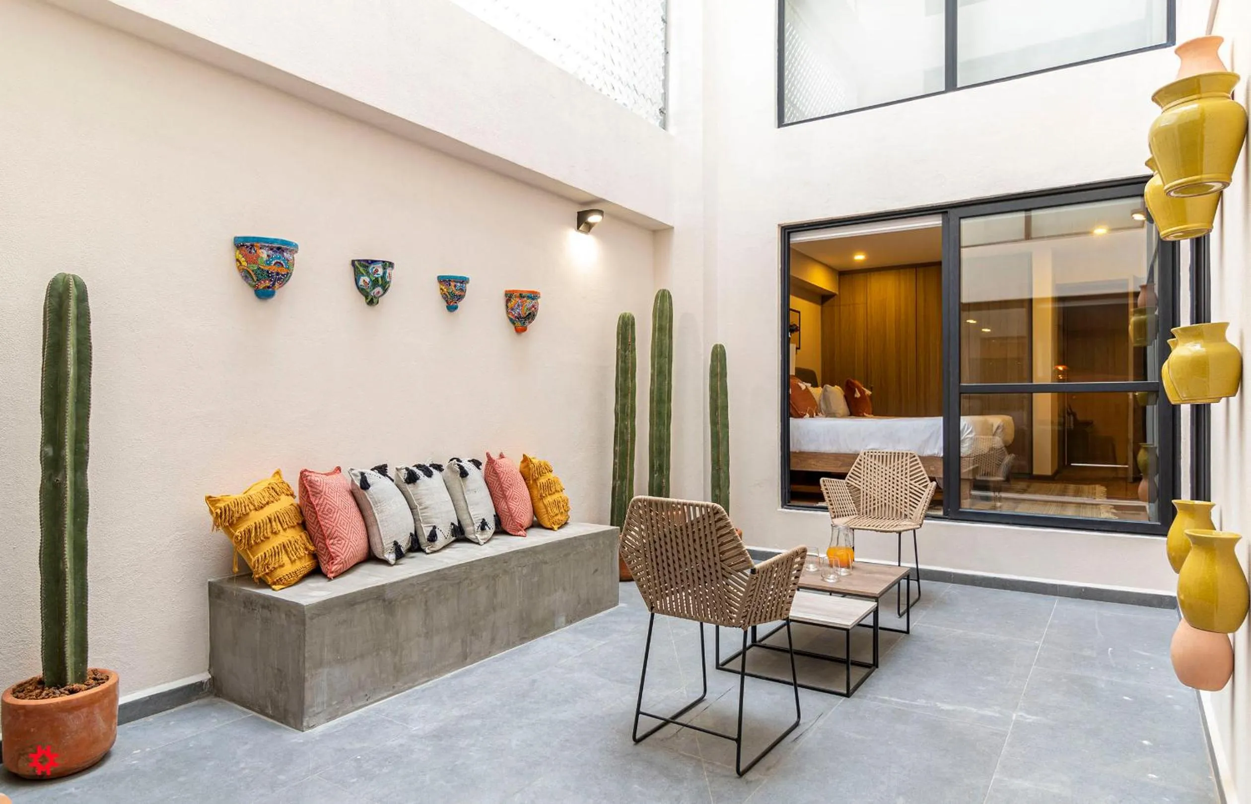 Patio in Casa Colima by Kukun