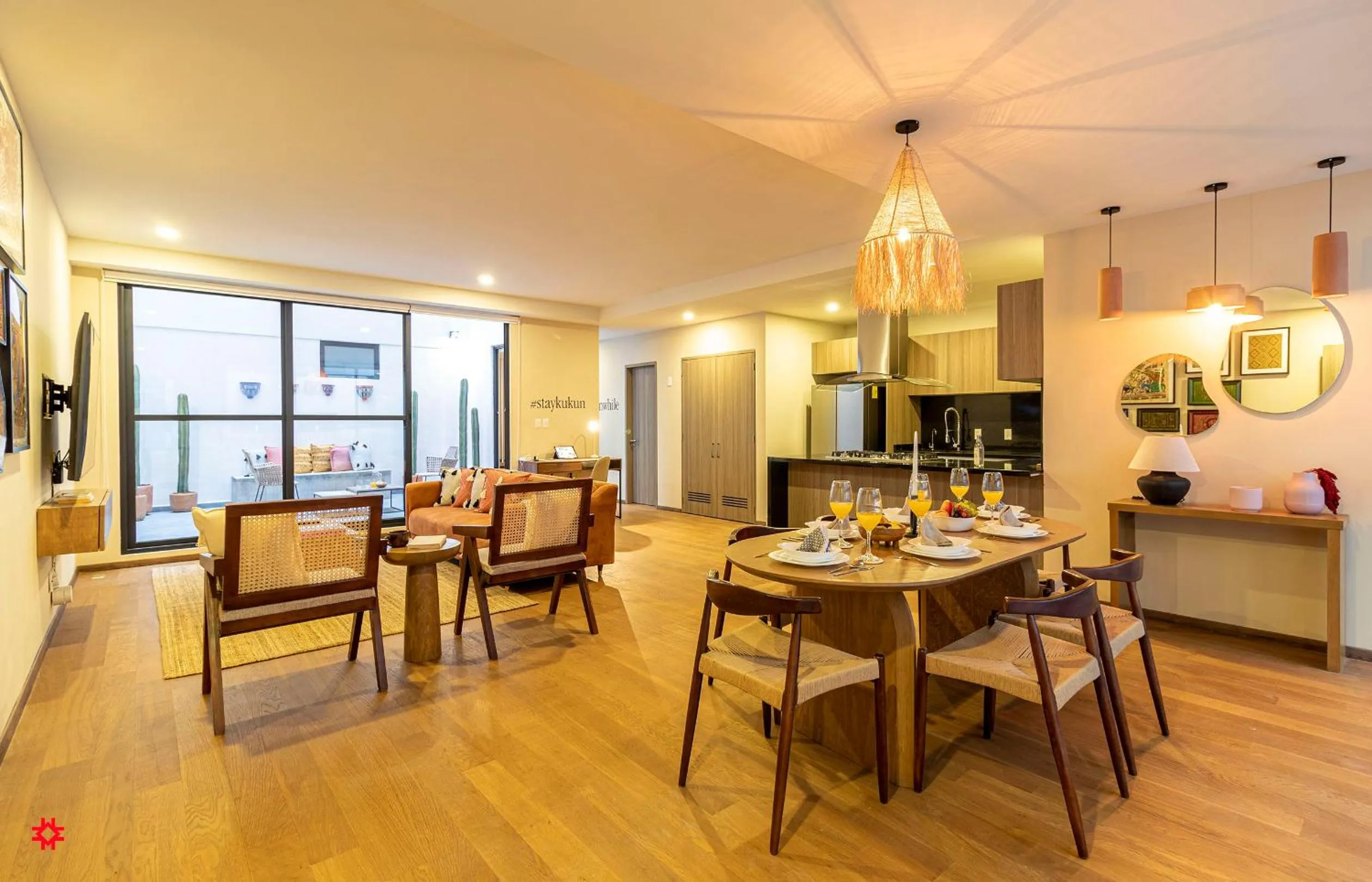 Kitchen or kitchenette in Casa Colima by Kukun