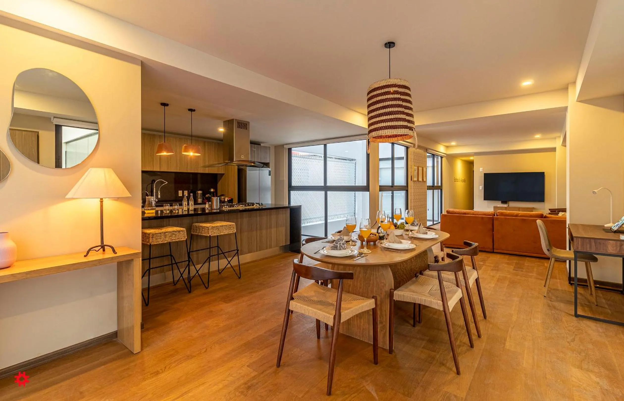 Kitchen or kitchenette in Casa Colima by Kukun