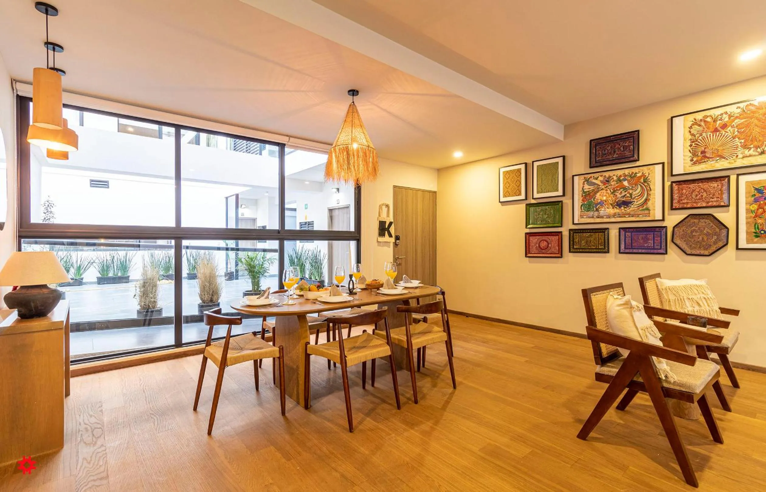 Living room in Casa Colima by Kukun