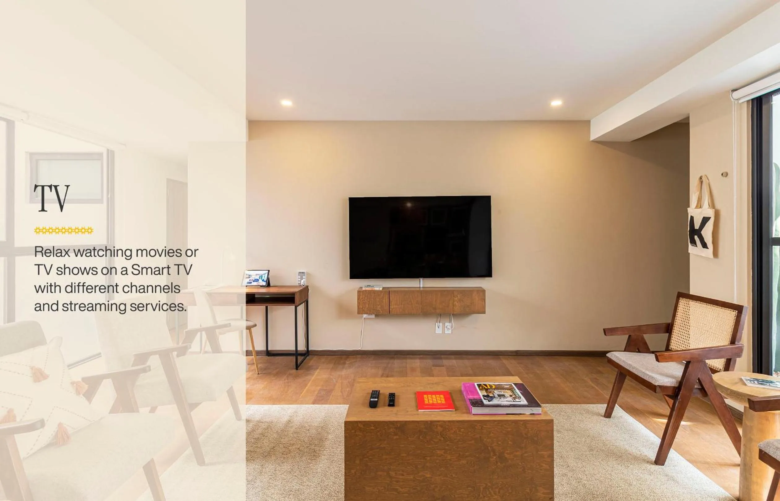 TV and multimedia in Casa Colima by Kukun