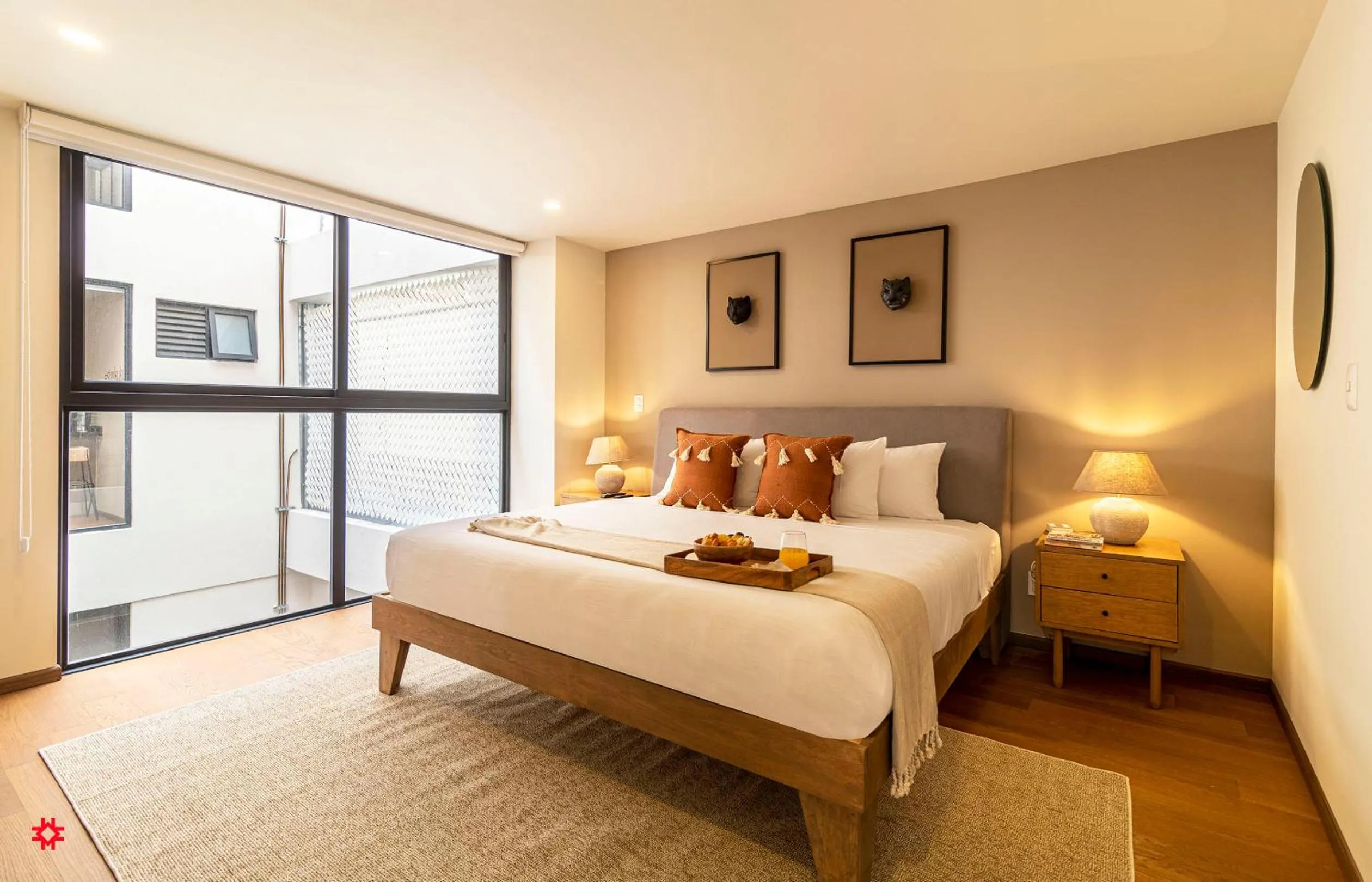 Bed in Casa Colima by Kukun