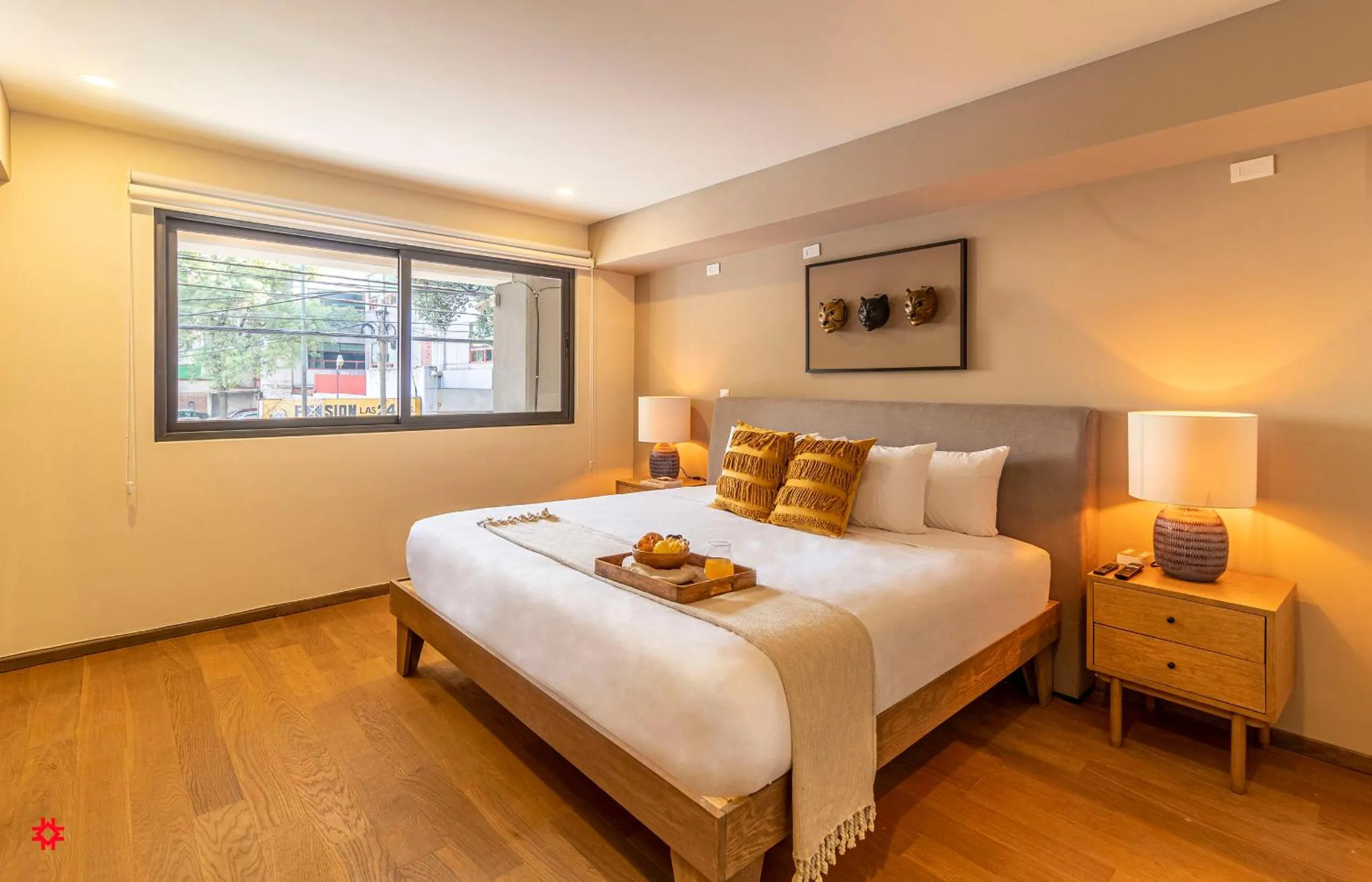 Bed in Casa Colima by Kukun