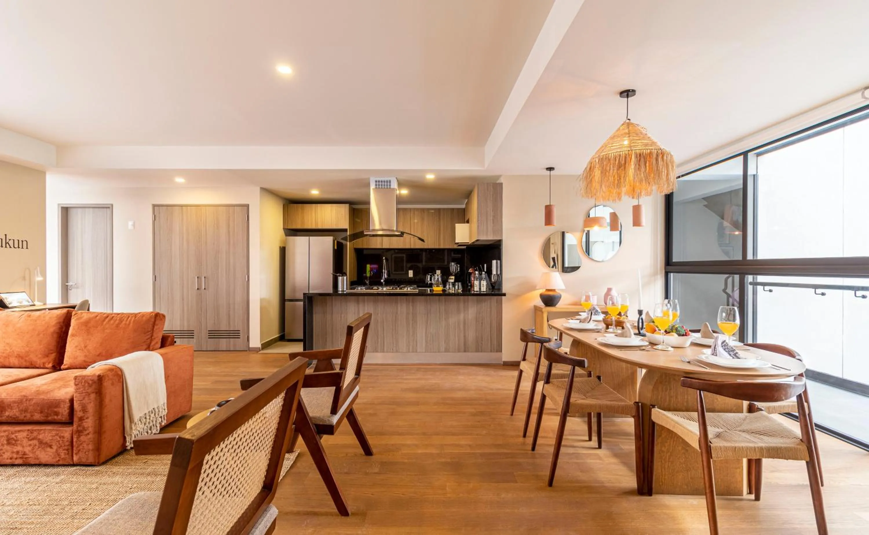 Living room in Casa Colima by Kukun