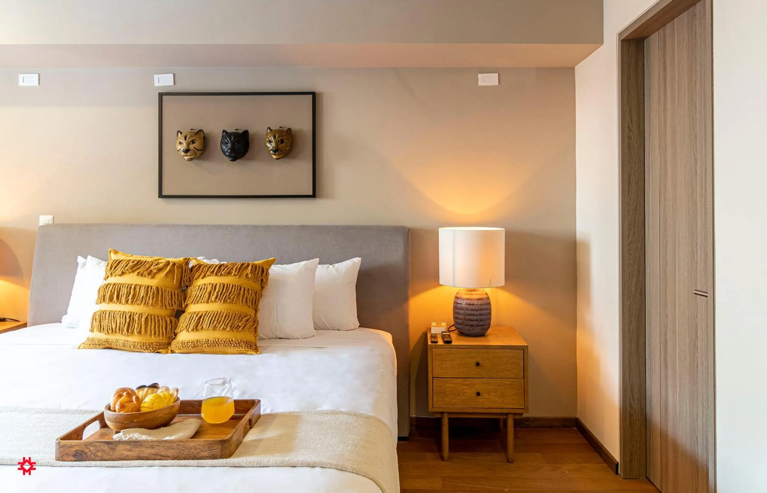 Bed in Casa Colima by Kukun